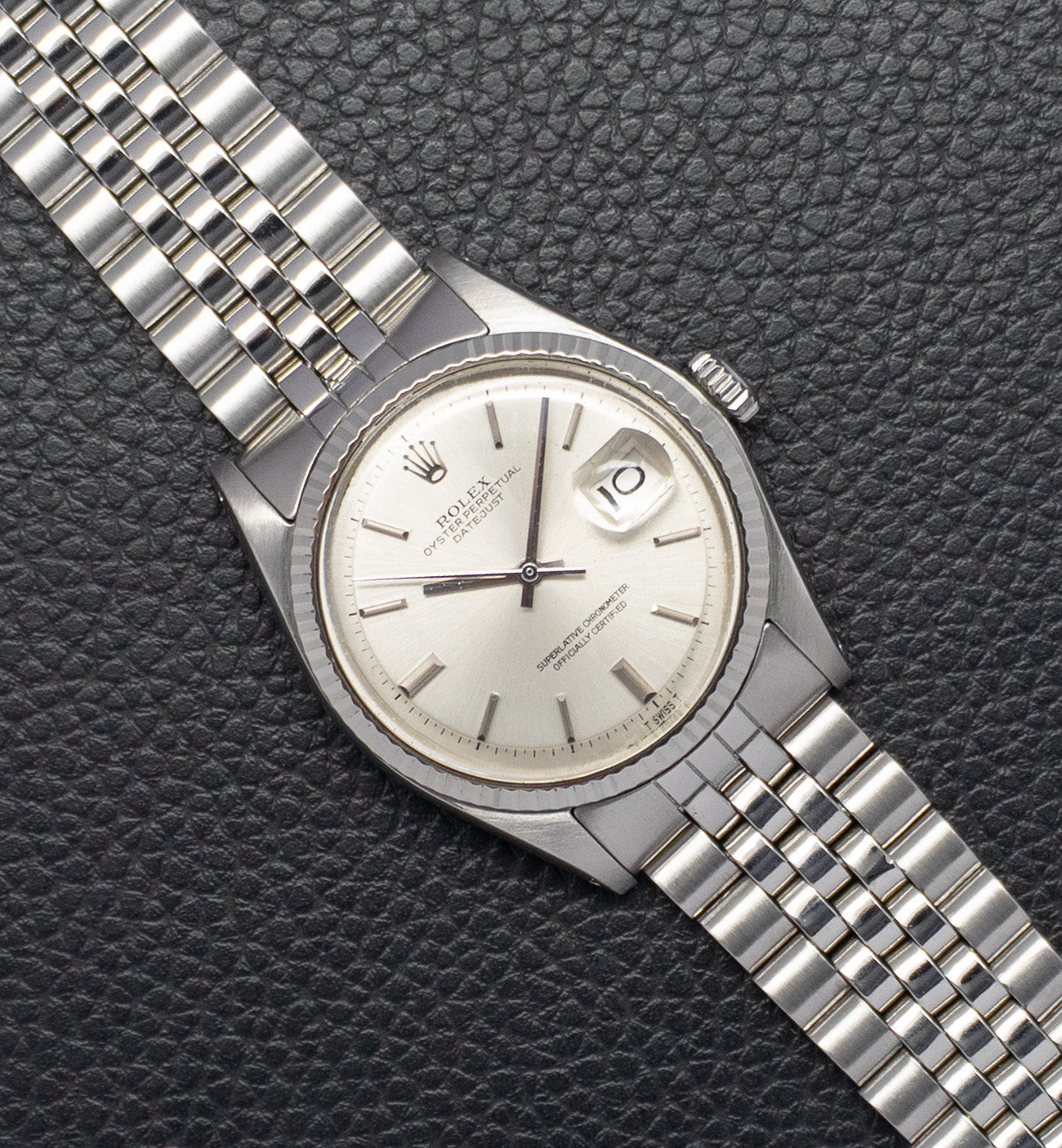 Rolex Datejust 1601 Silver Dial 1970