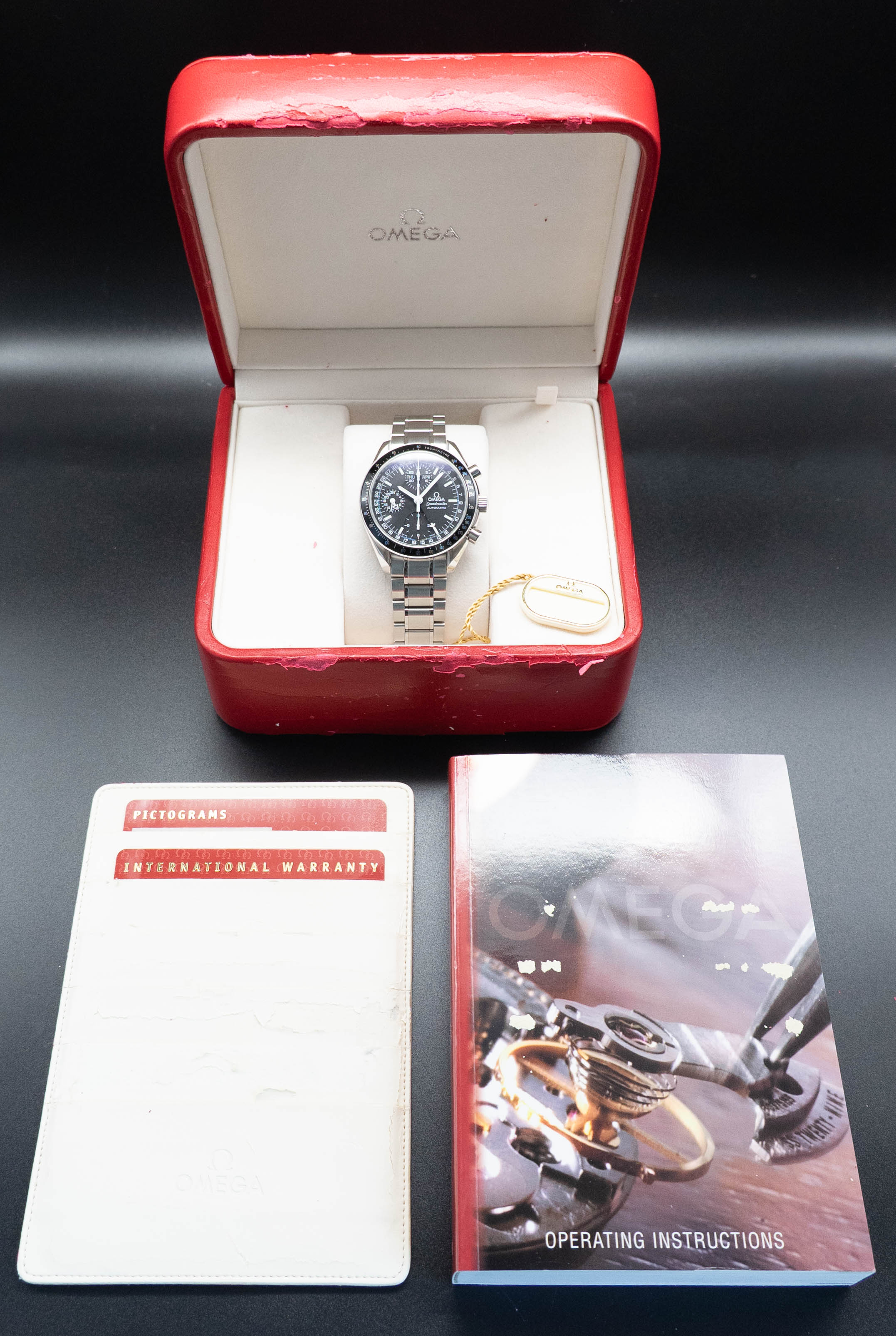 Omega Speedmaster Day Date 3520.50 Fullset 2000 Papers+Box