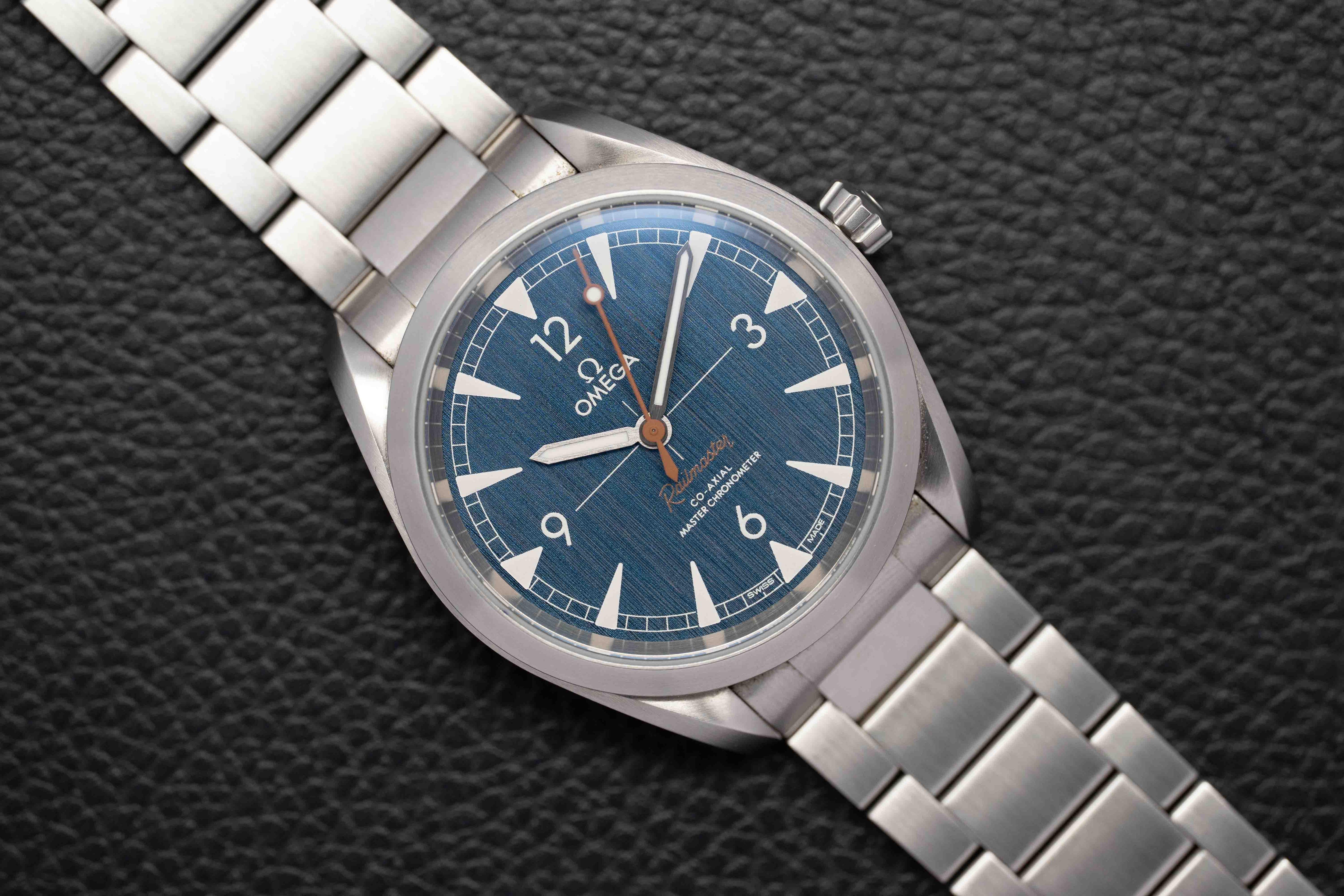 Omega Seamaster Railmaster 220.10.40.20.03.001 Fullset 2023 Box+Papers