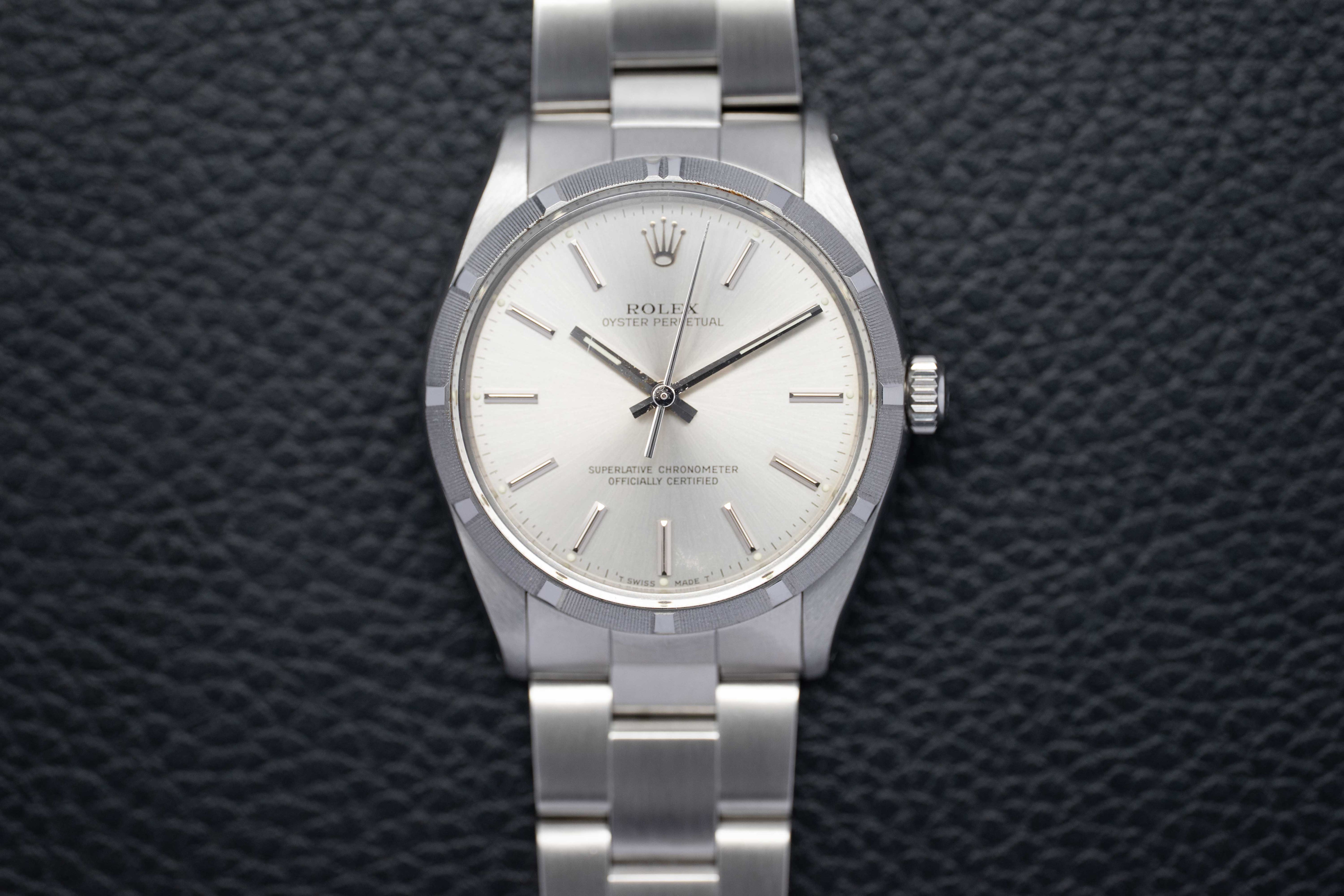 Rolex Oyster Perpetual 1003 Silver Dial 1987