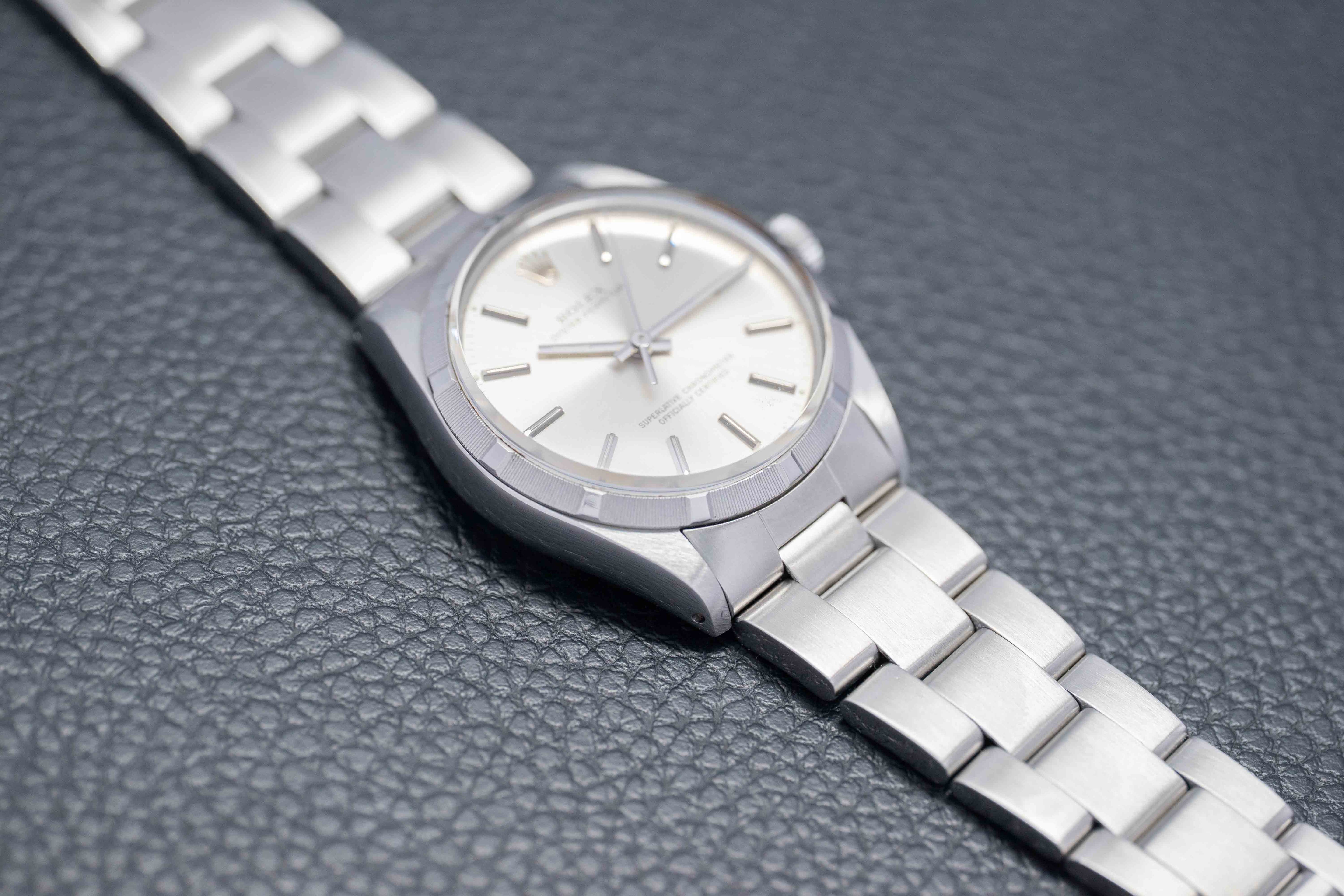 Rolex Oyster Perpetual 1003 Silver Dial 1987