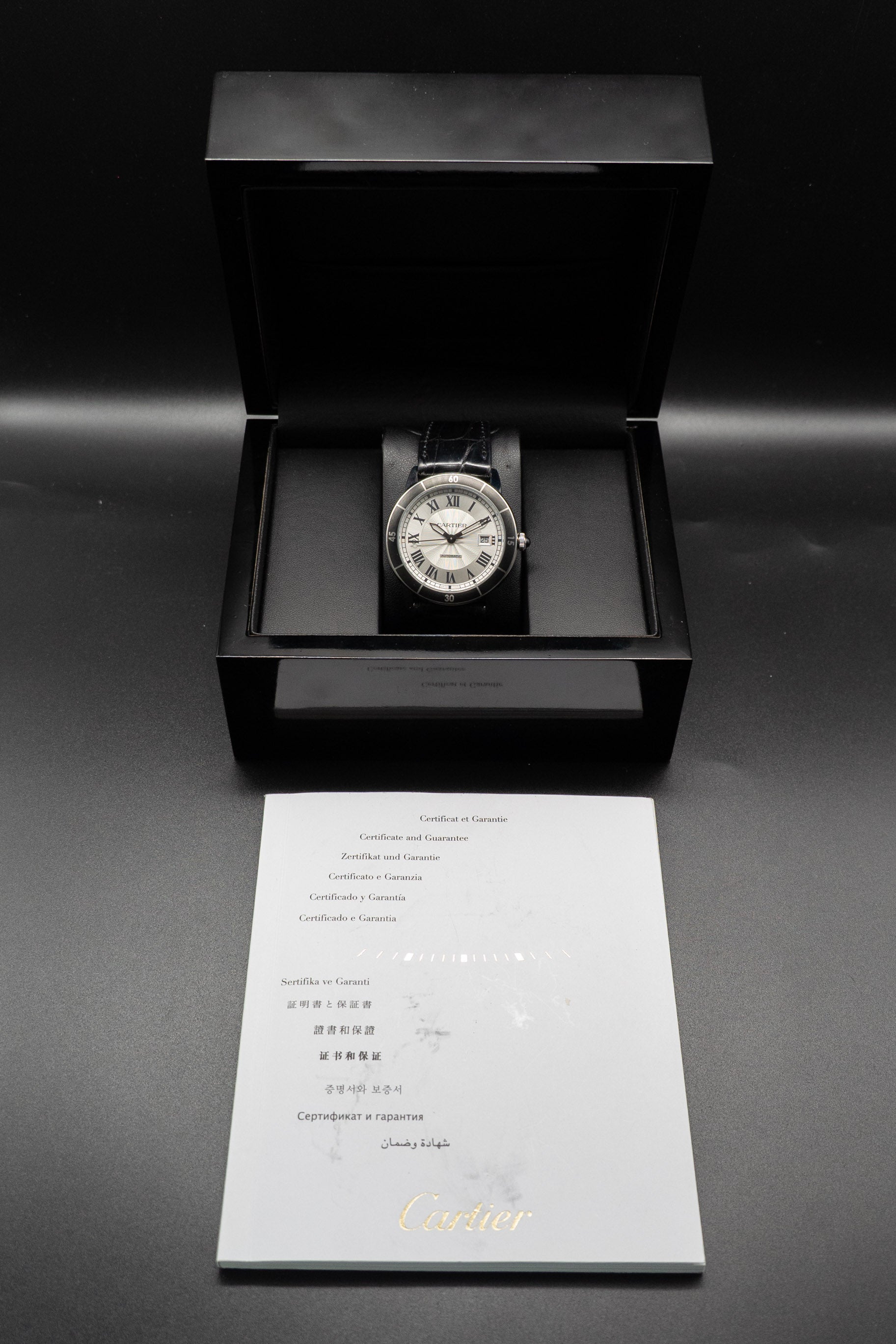 Cartier Ronde WSRN0002 Papers 2017