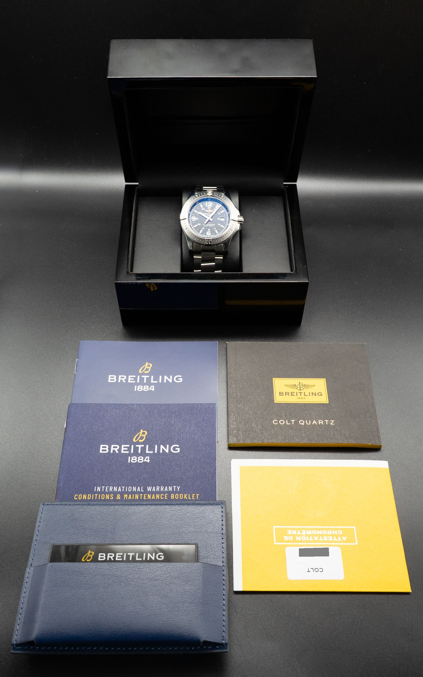 Breitling Colt A74388 Papers 2019