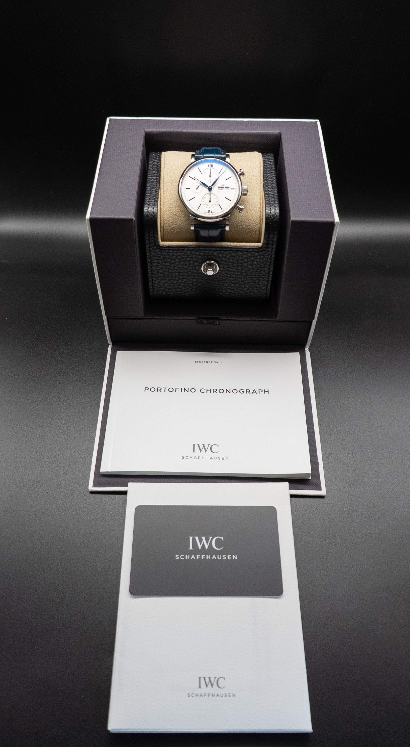 IWC Portofino Chronograph IW391037 Fullset 2023 Box+Papers