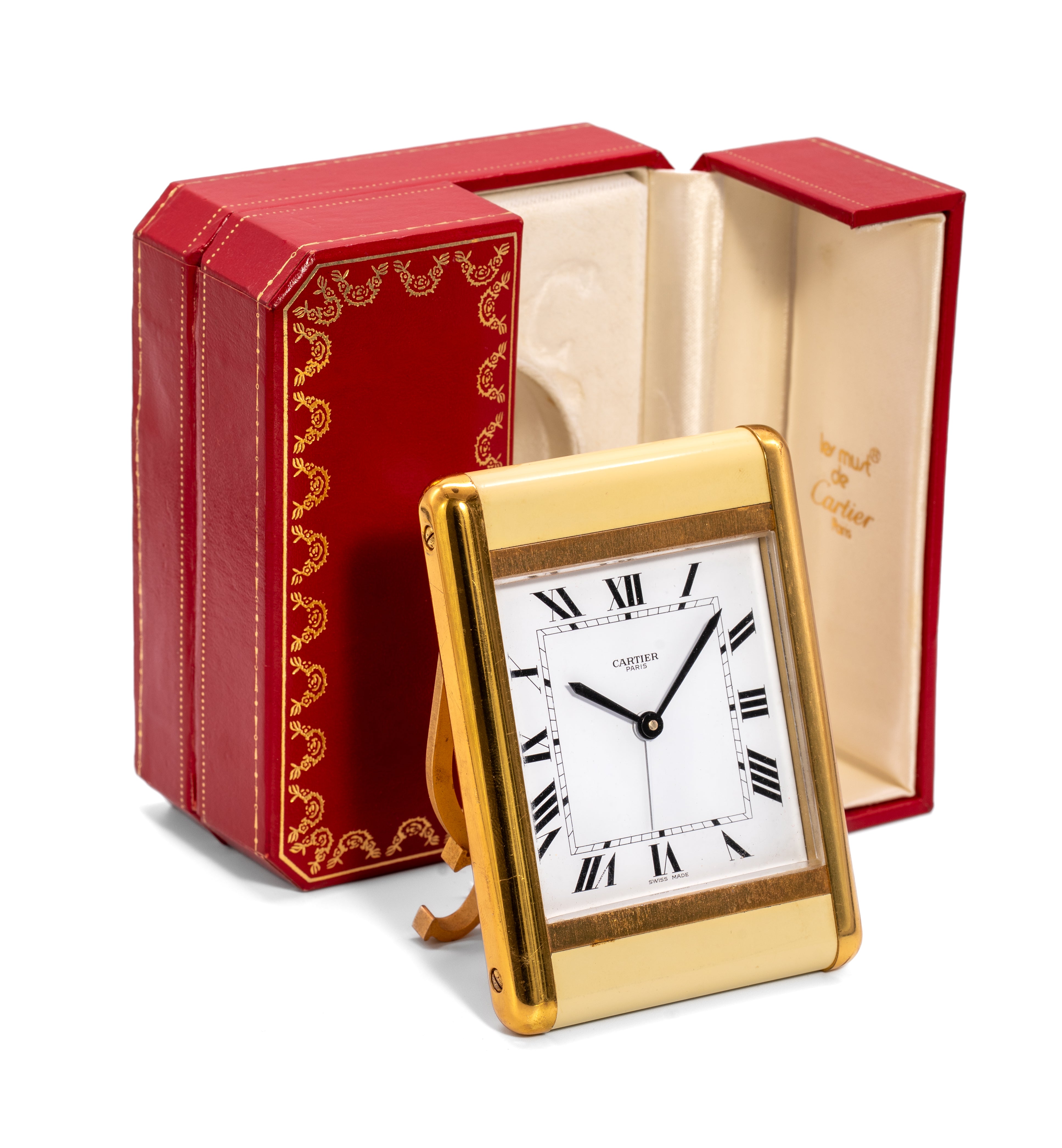 Cartier Tank Desk Clock 7505
