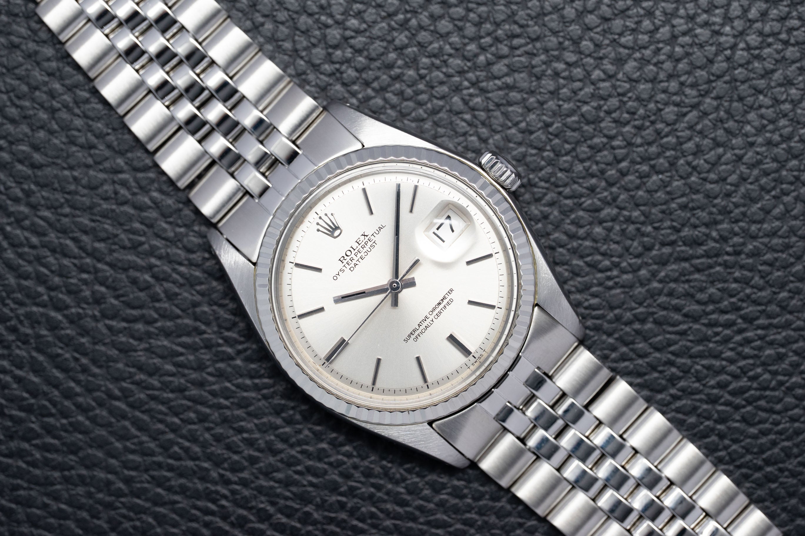 Rolex Datejust 1601 Silver Dial 1971