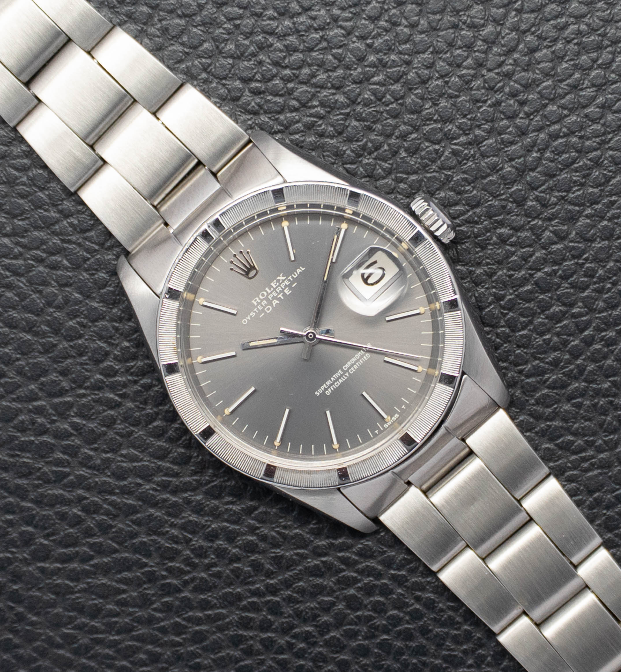 Rolex Date 1501 Gray Dial 1969