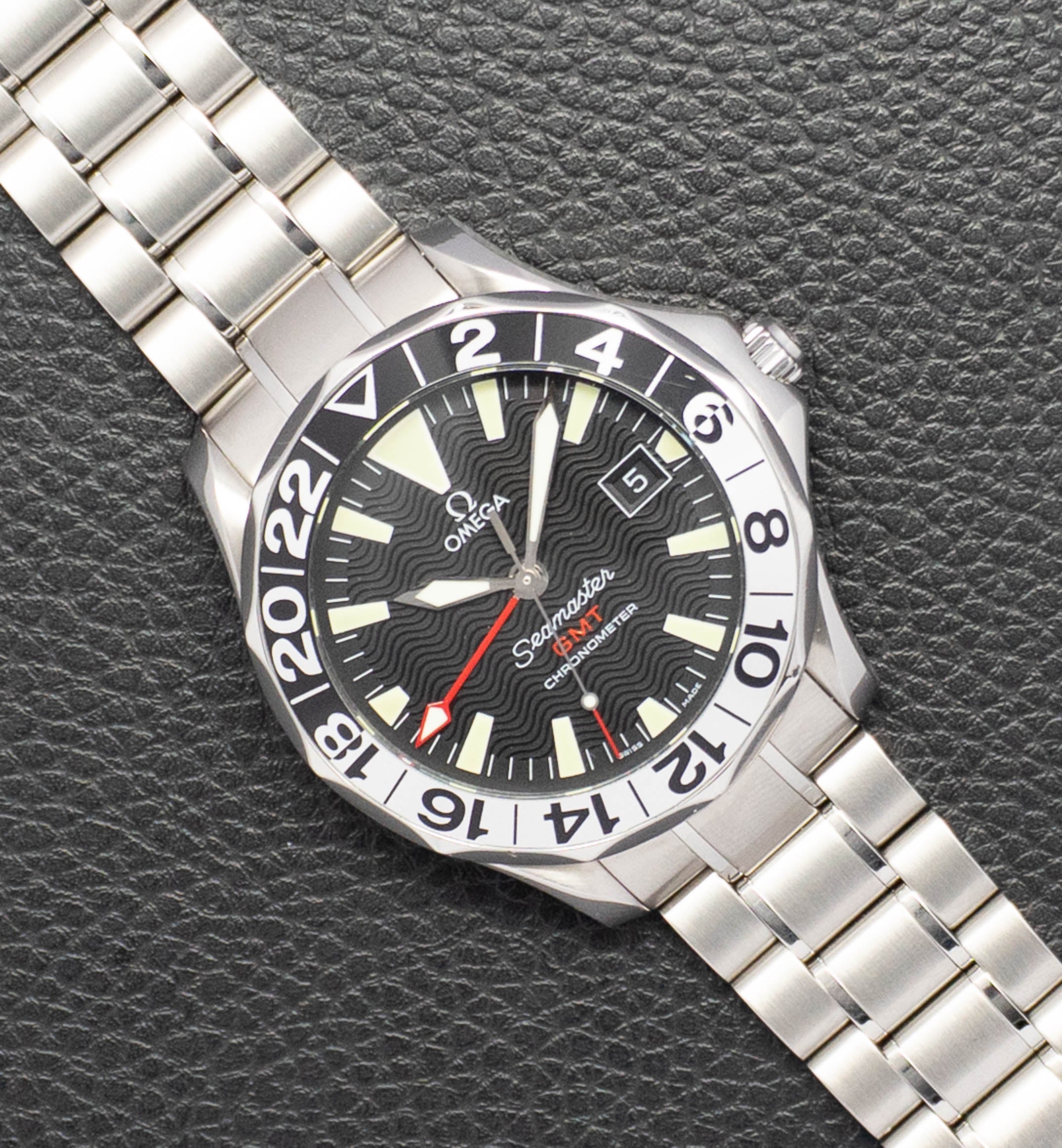 Omega Seamaster GMT 2534.50 Black Dial 2006