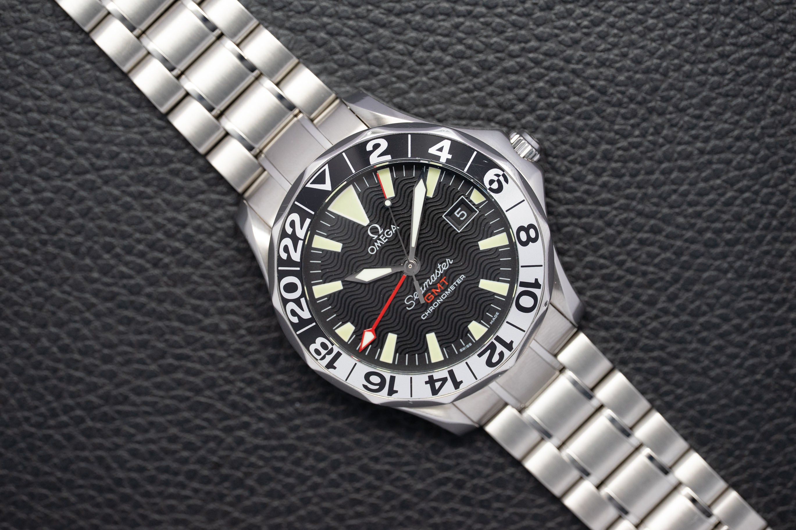 Omega Seamaster GMT 2534.50 Black Dial 2006
