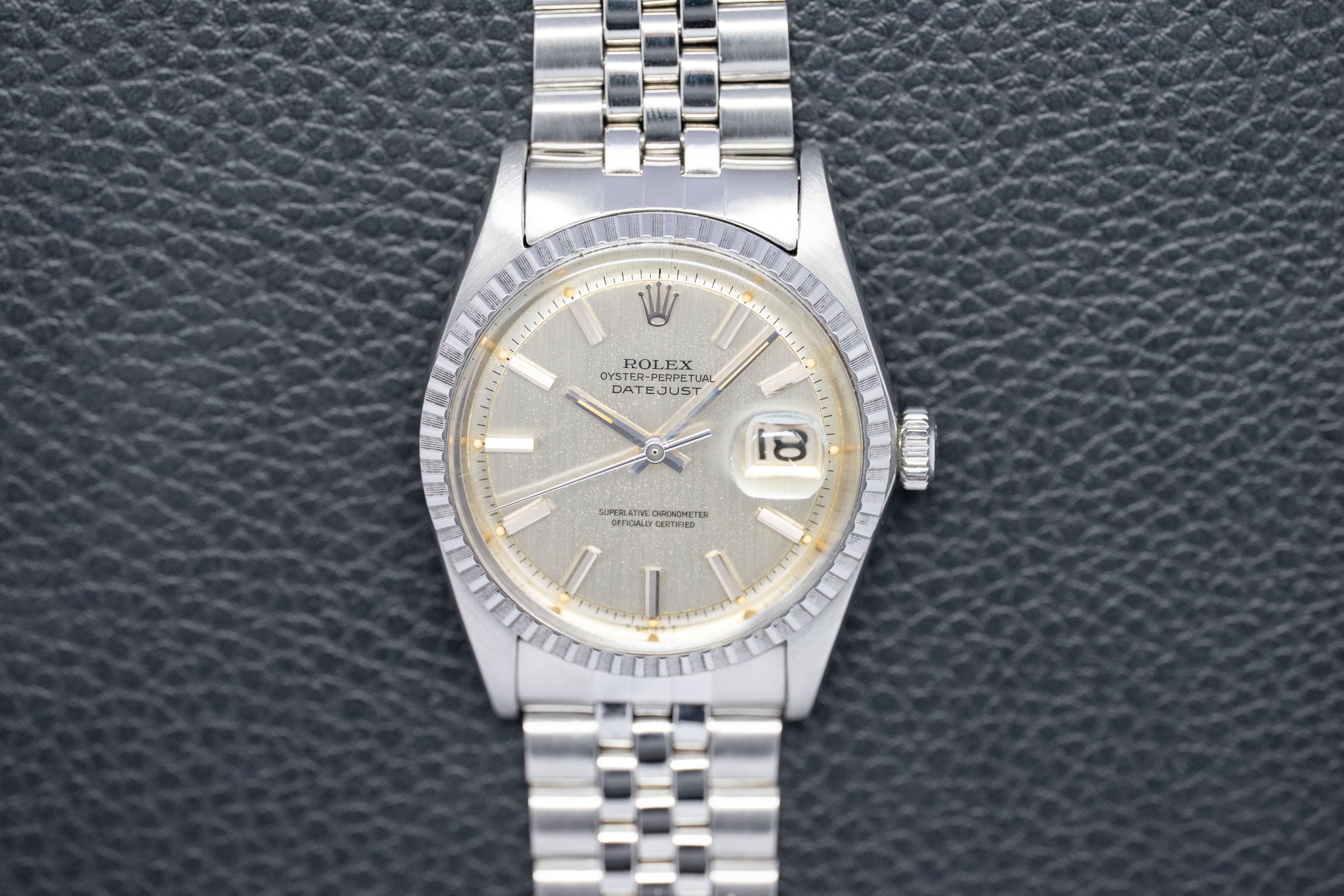 Rolex Datejust 1603 Silver Dial 1965
