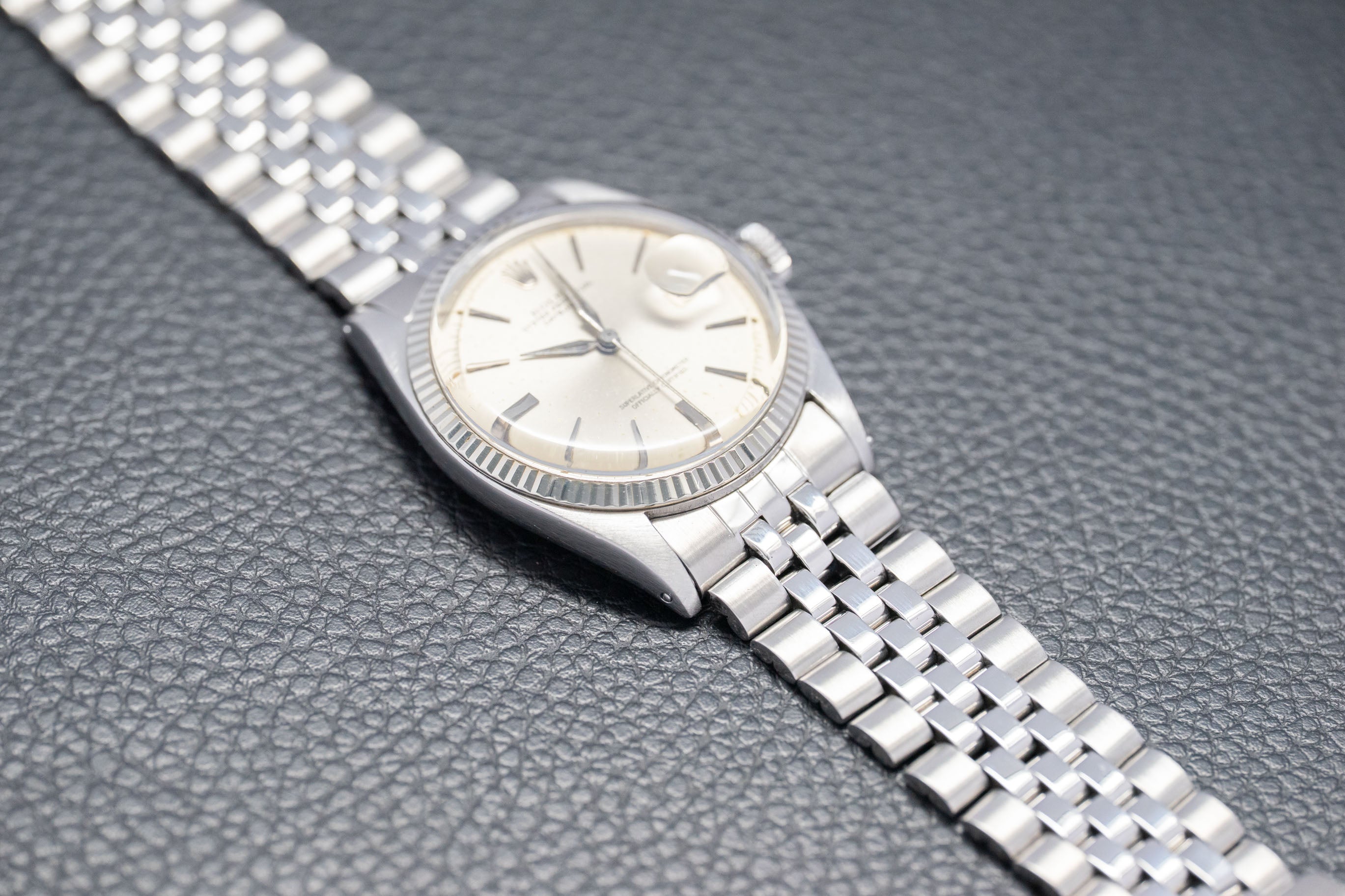 Rolex Datejust 1601 Silver Dial 1962