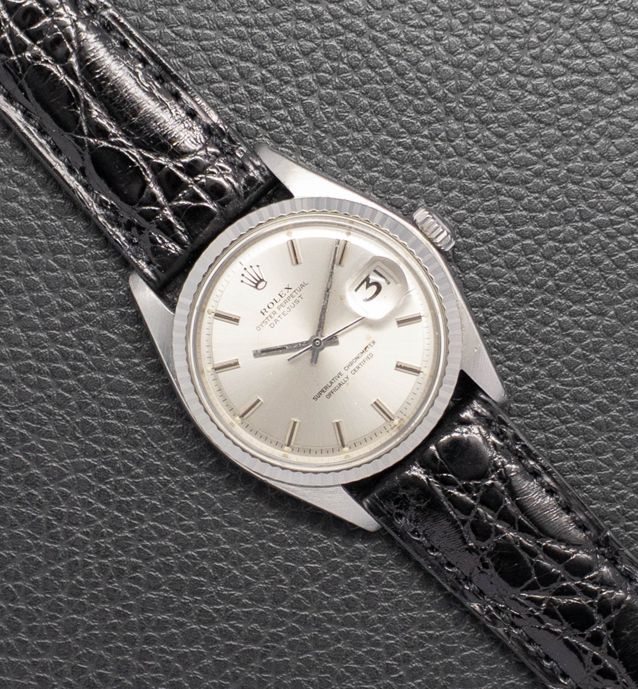 Rolex Datejust 1601 Silver Dial 1972