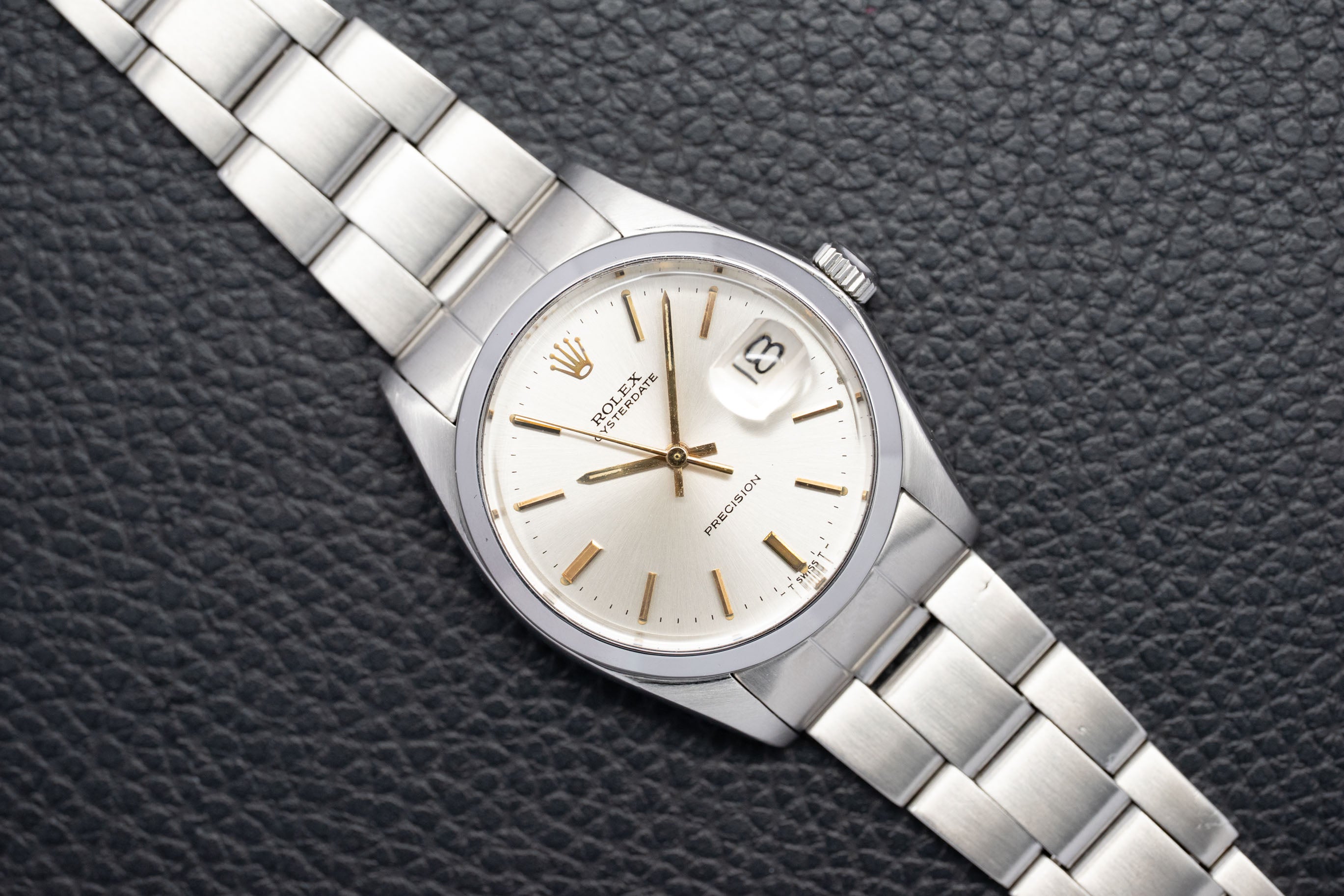 Rolex Oyster Date 6694 Silver Dial 1978