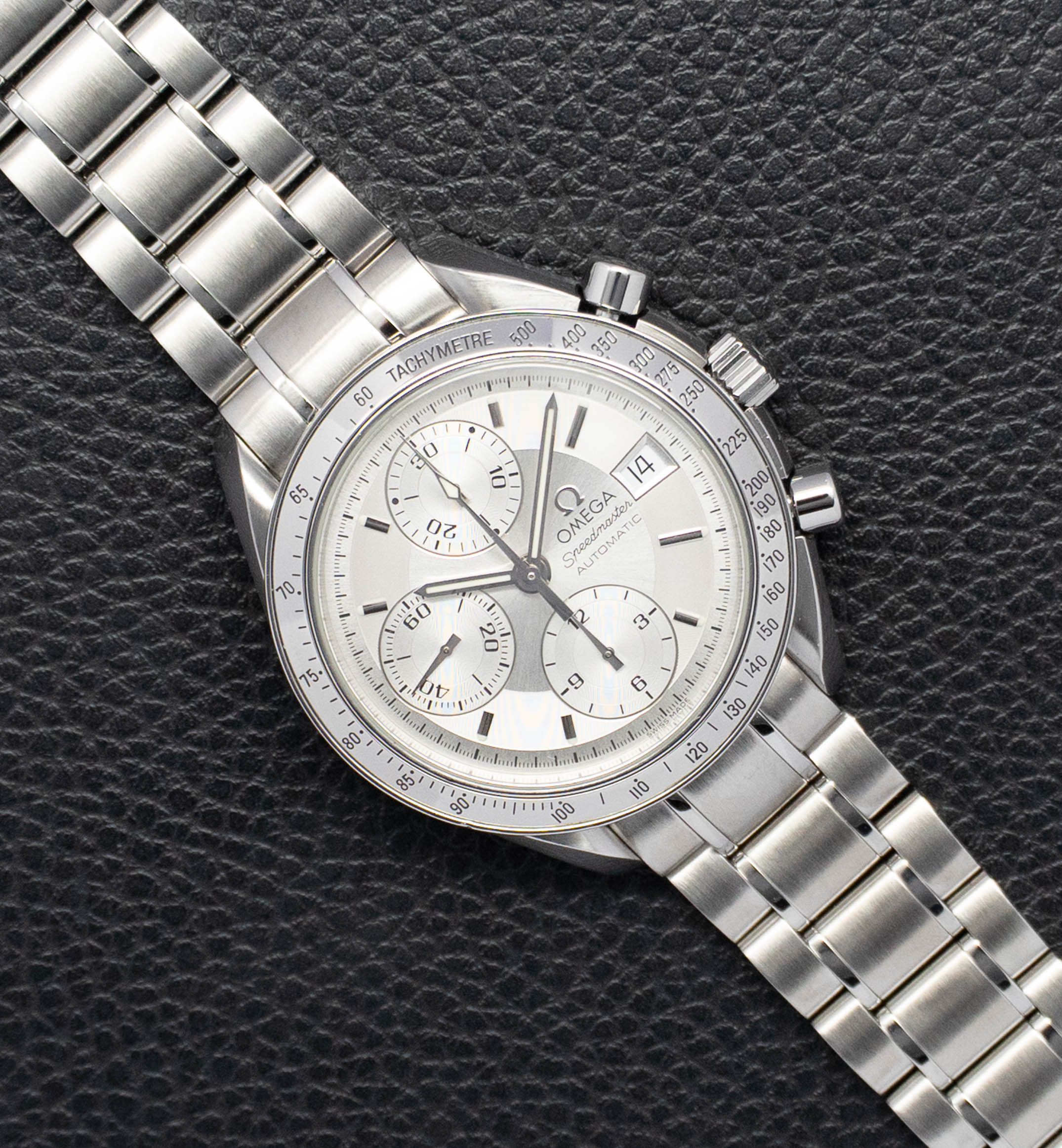 Omega Speedmaster Date 3513.30 Silver Dial 1998
