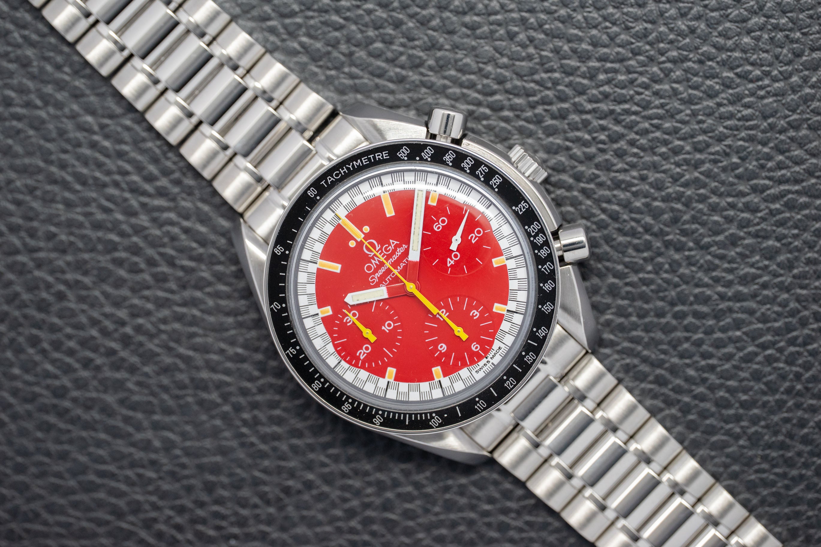 Omega Speedmaster Reduced 3510.61 Red Dial 1995