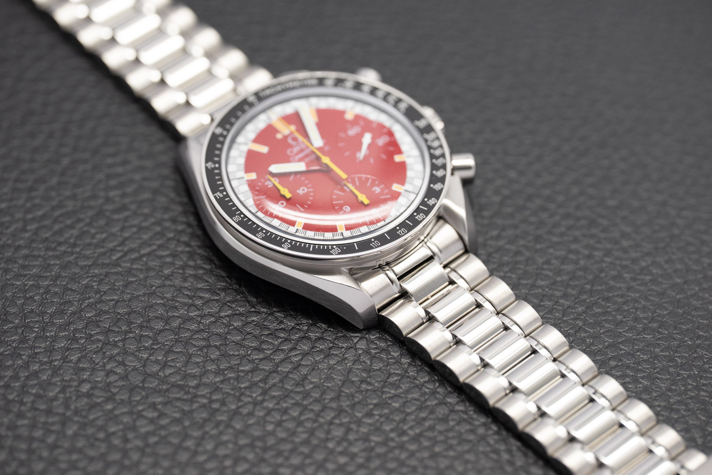 Omega Speedmaster Reduced 3510.61 Red Dial 1995