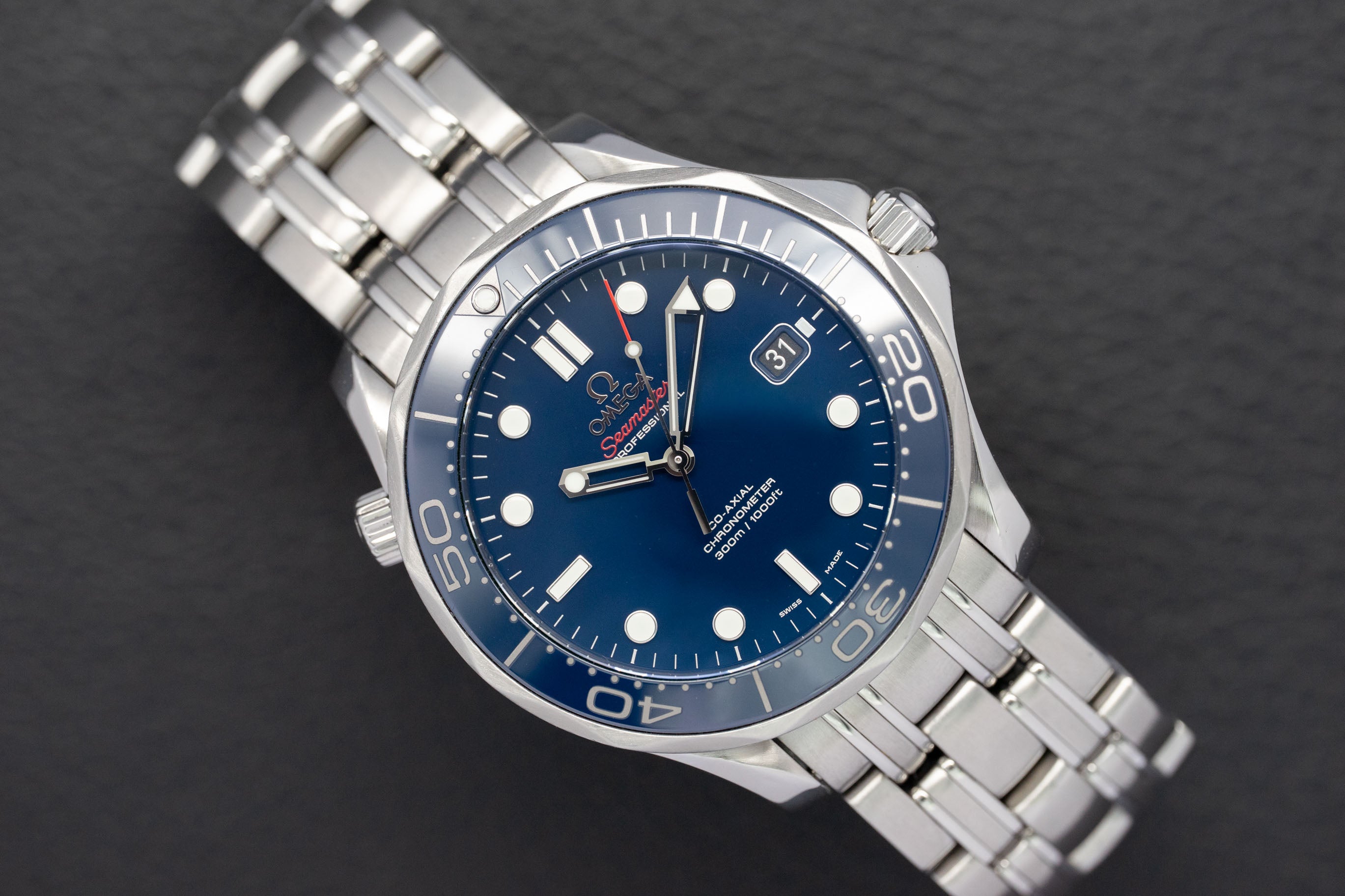 Omega Seamaster Diver 300 212.30.41.20.03.001 Blue Dial 2018