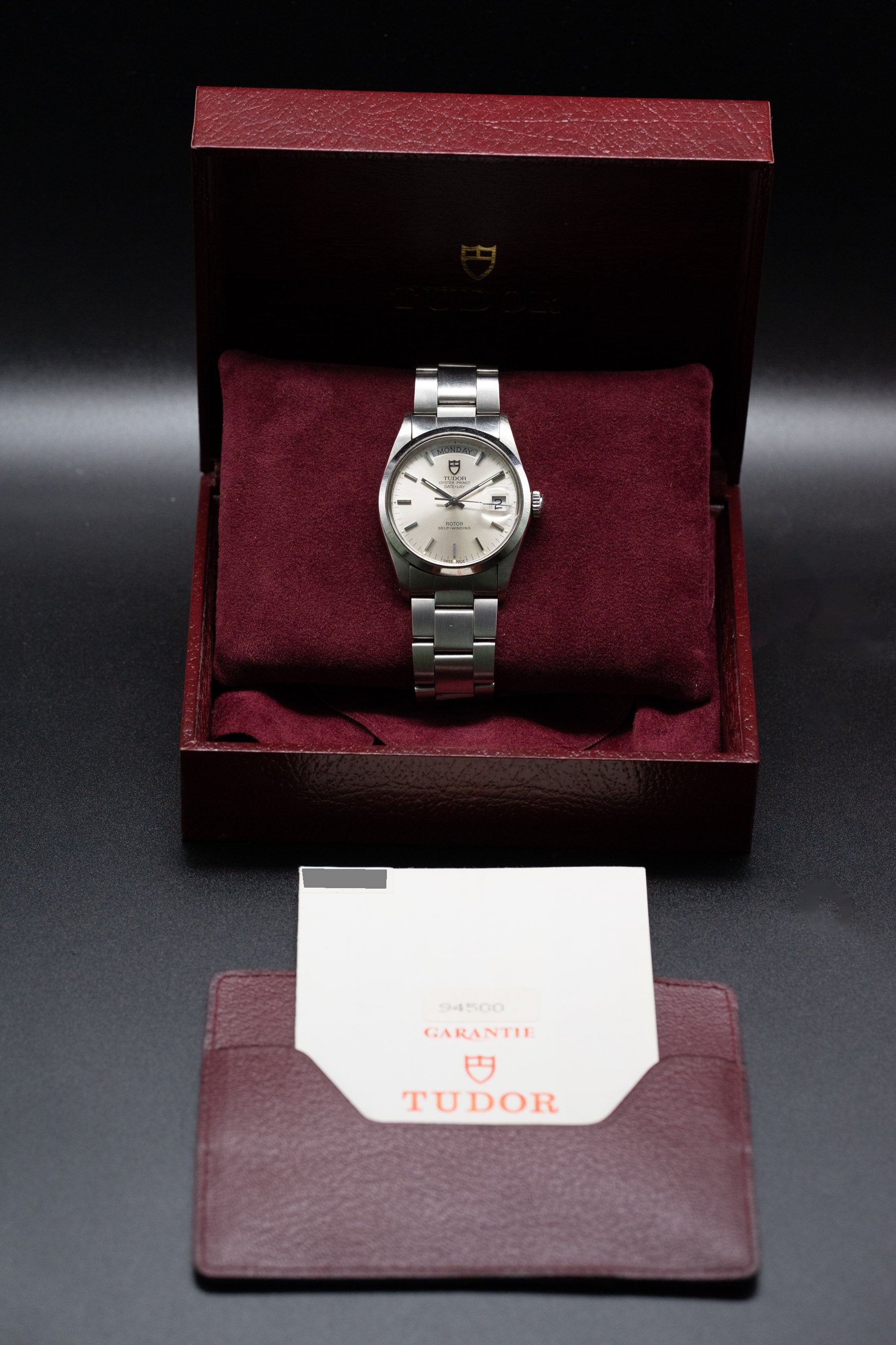 Tudor Prince Date Day 94500 Fullset 1995 Box+Papers