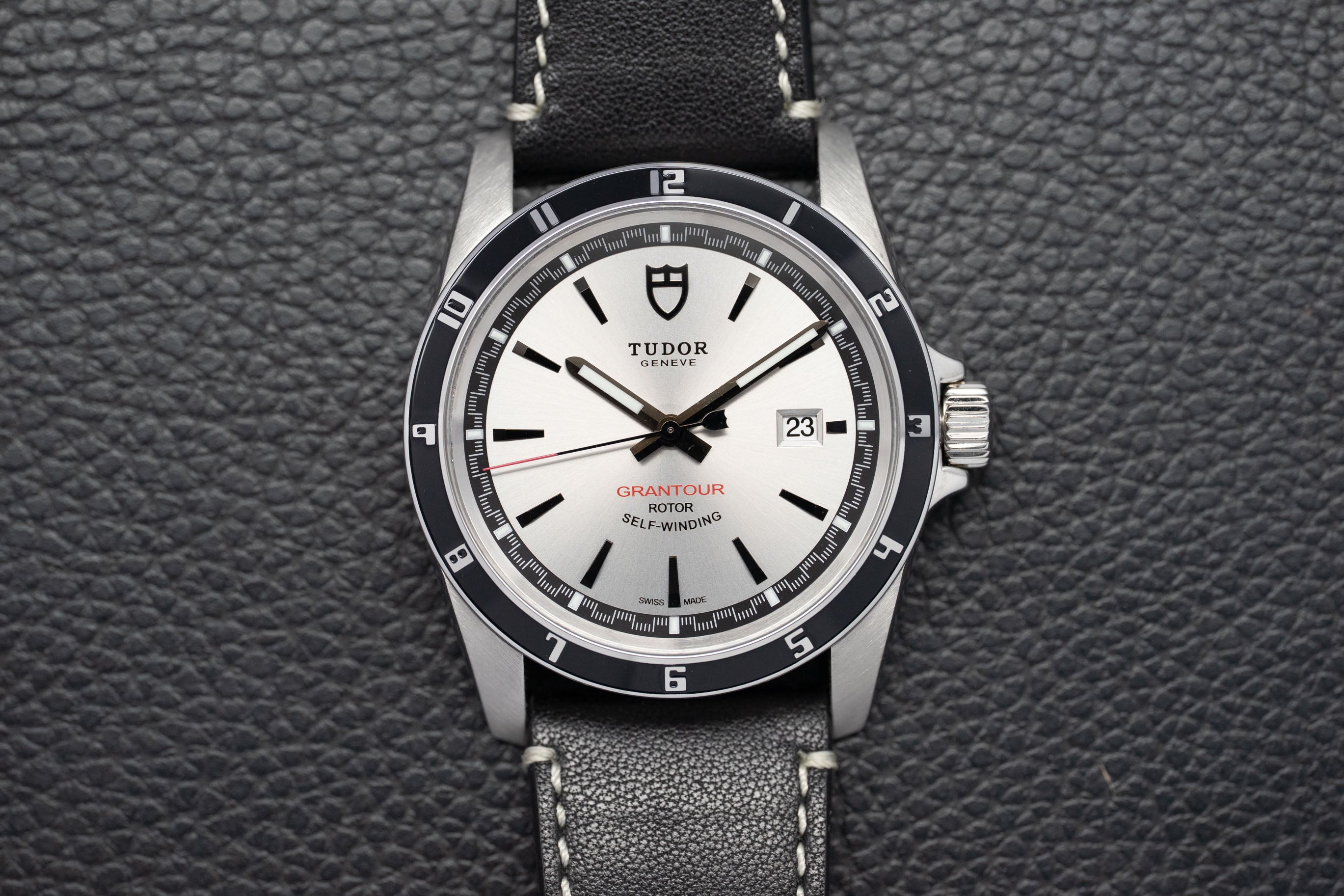 Tudor Grantour Date 20500N Silver Dial 2016