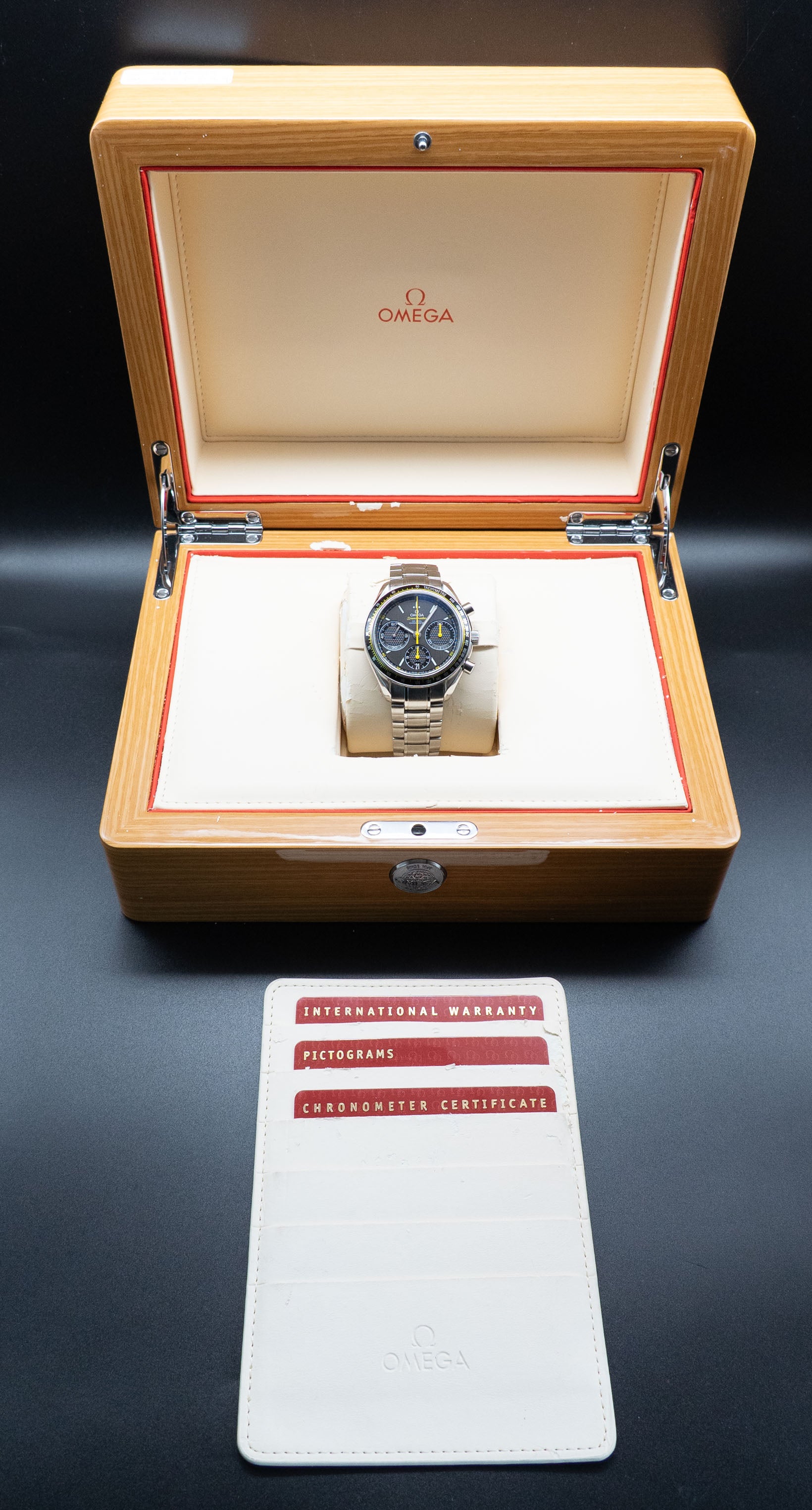 Omega Speedmaster Racing 326.30.40.50.06.001 Fullset 2013 Box+Papers