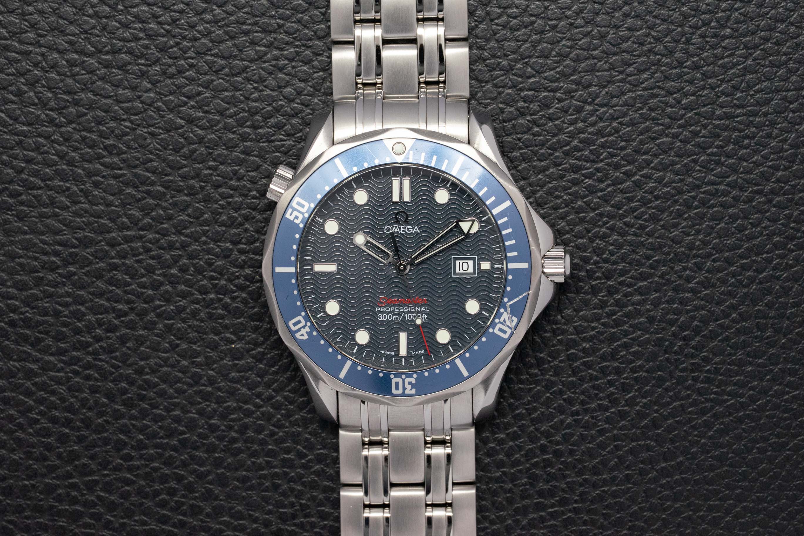 Omega Seamaster Diver 300 2221.80 Blue Dial 2008