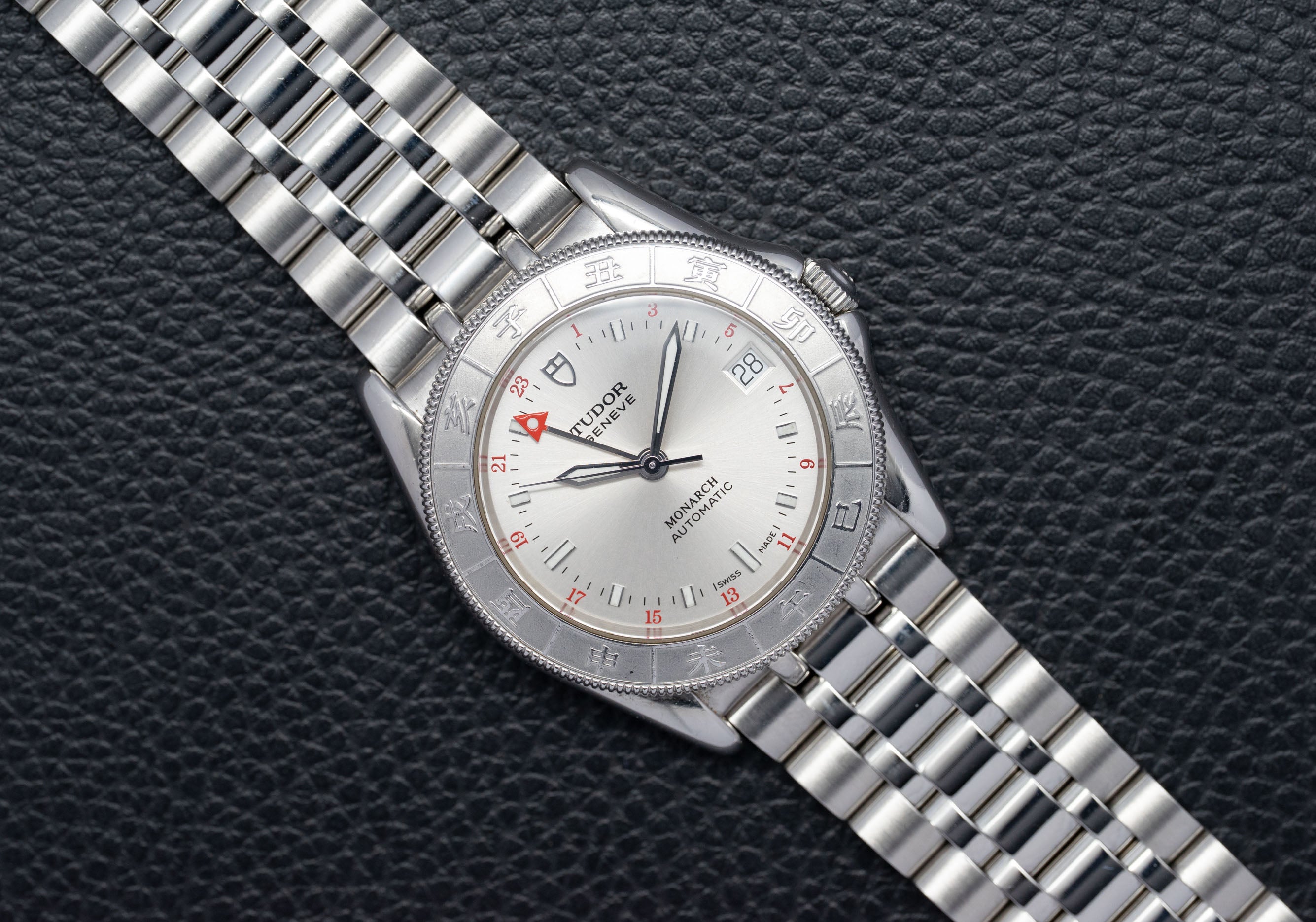 Tudor Monarch 38080 Silver Dial 2000