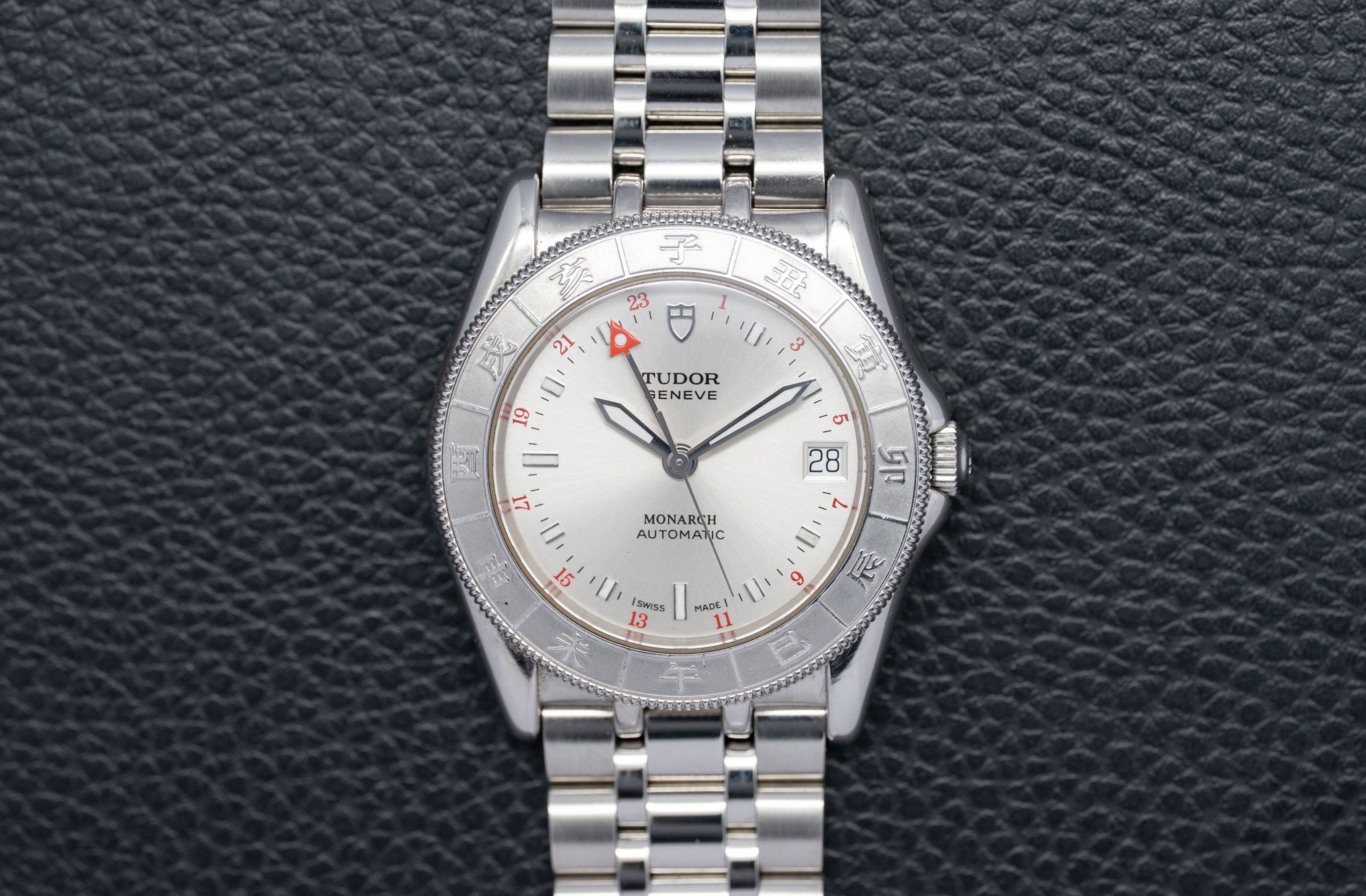 Tudor Monarch GMT 38080 Silver Dial 2000