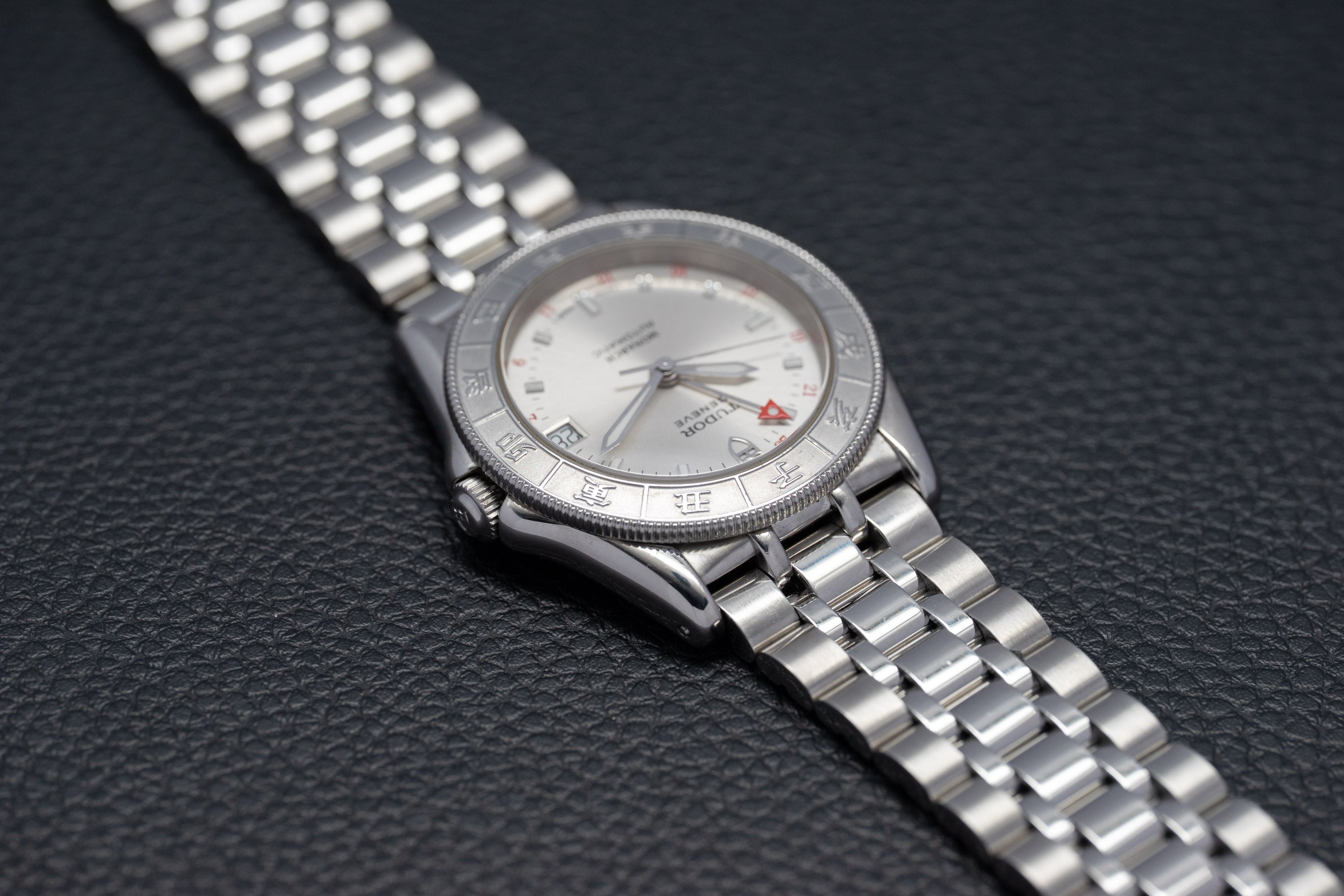 Tudor Monarch GMT 38080 Silver Dial 2000