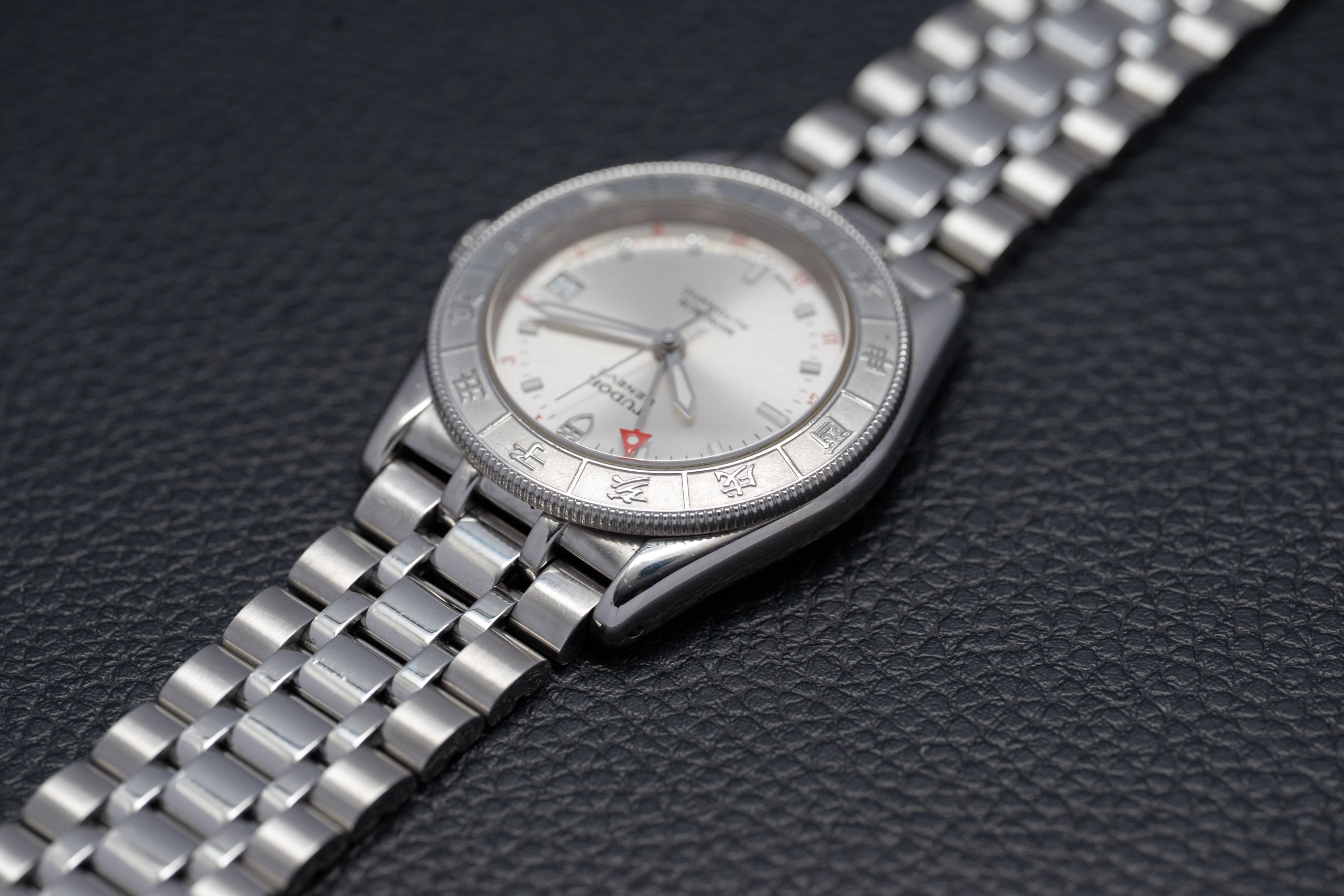 Tudor Monarch GMT 38080 Silver Dial 2000
