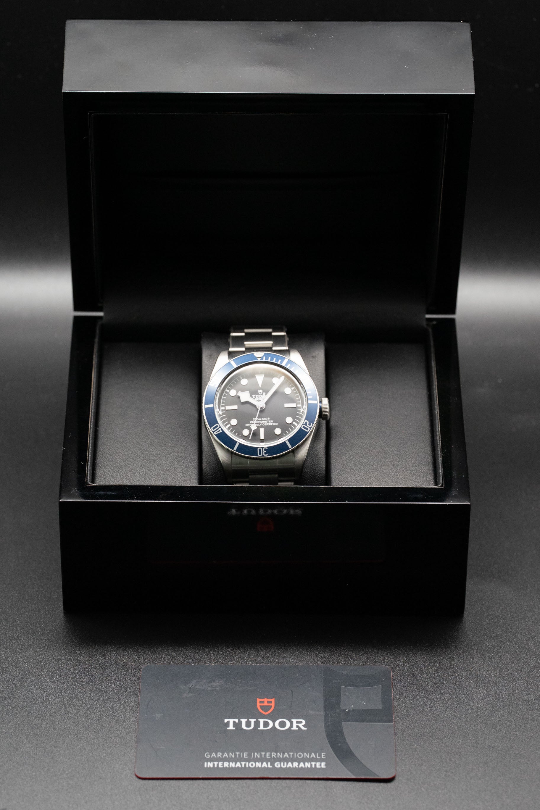 Tudor Black Bay 79230B Black Dial 2021 Papers