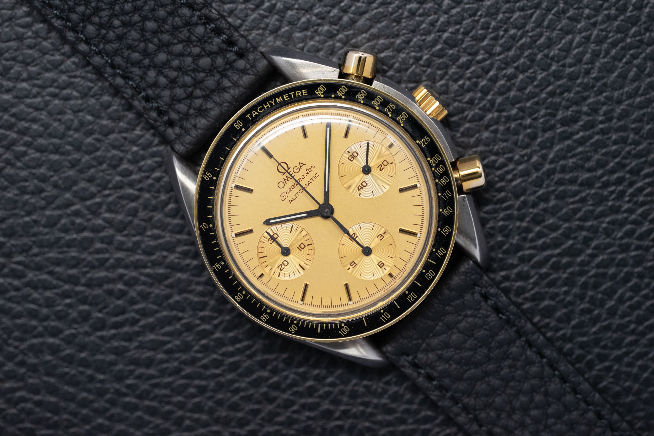 Omega Speedmaster Reduced 3310.10 Gold Dial 1993