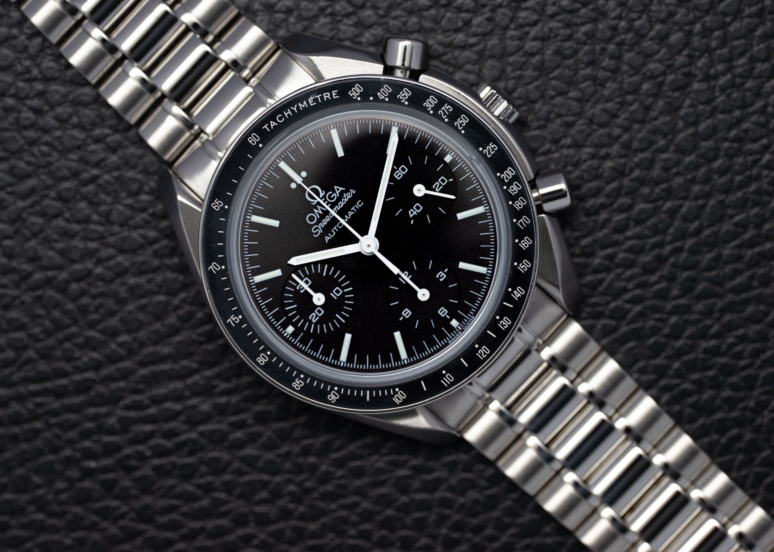 Omega Speedmaster Reduced 3539.50 Black Dial 2010