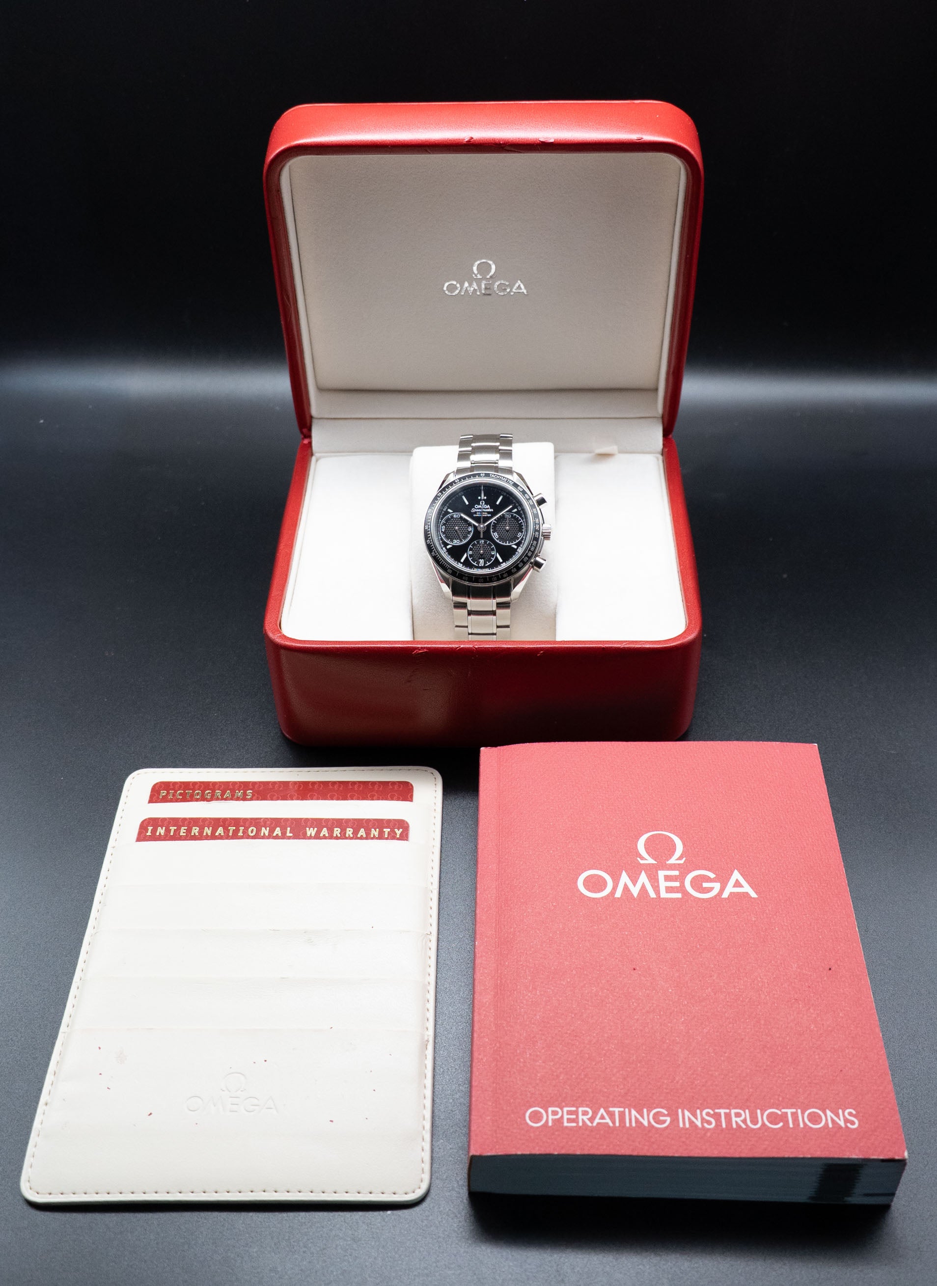 Omega Speedmaster Racing 326.30.40.50.01.001 Fullset 2015 Box+Papers