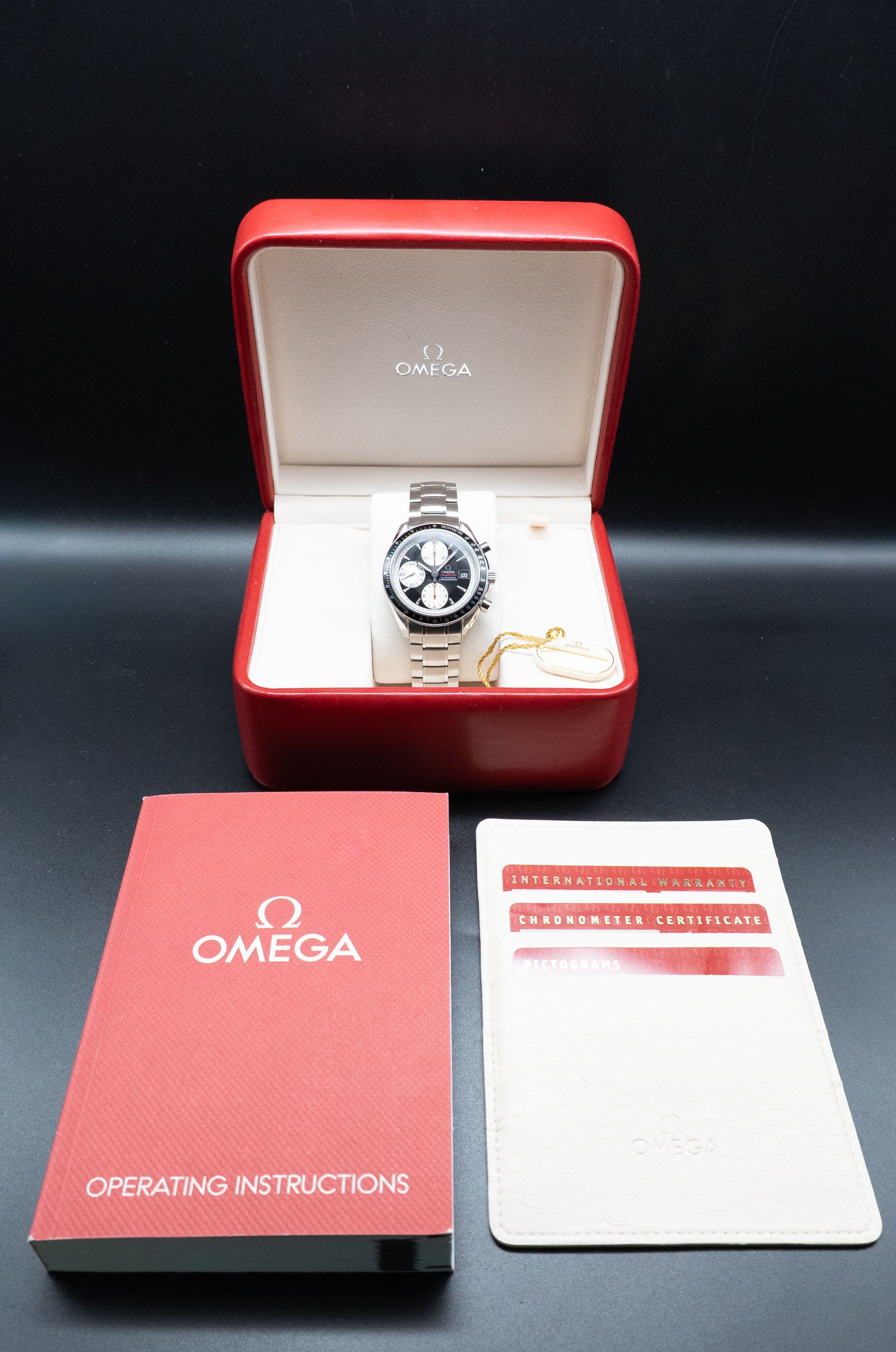 Omega Speedmaster Date 3210.51 Fullset 2008 Box+Papers