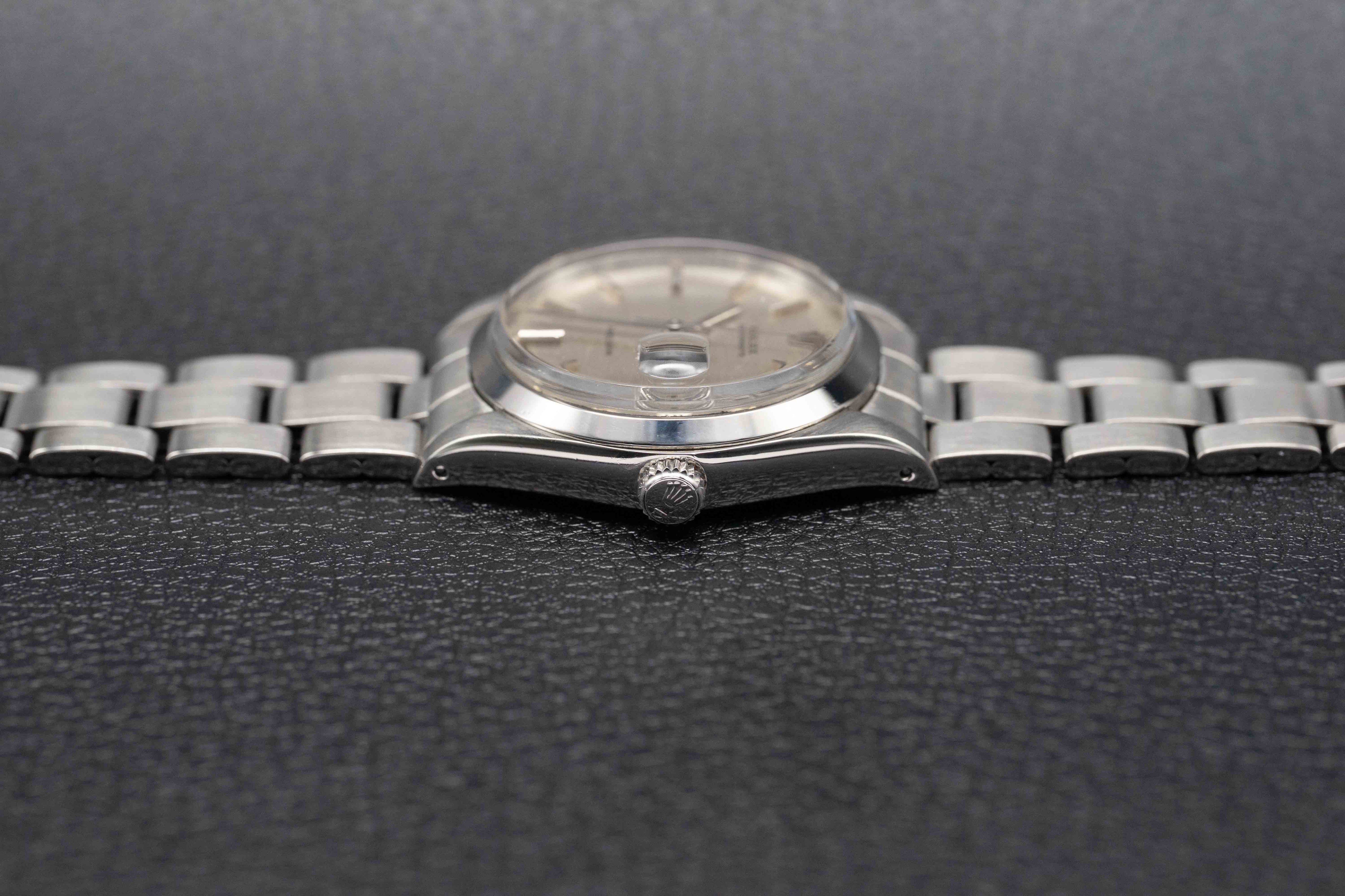 Rolex Oysterdate 6694 Silver Dial 1970