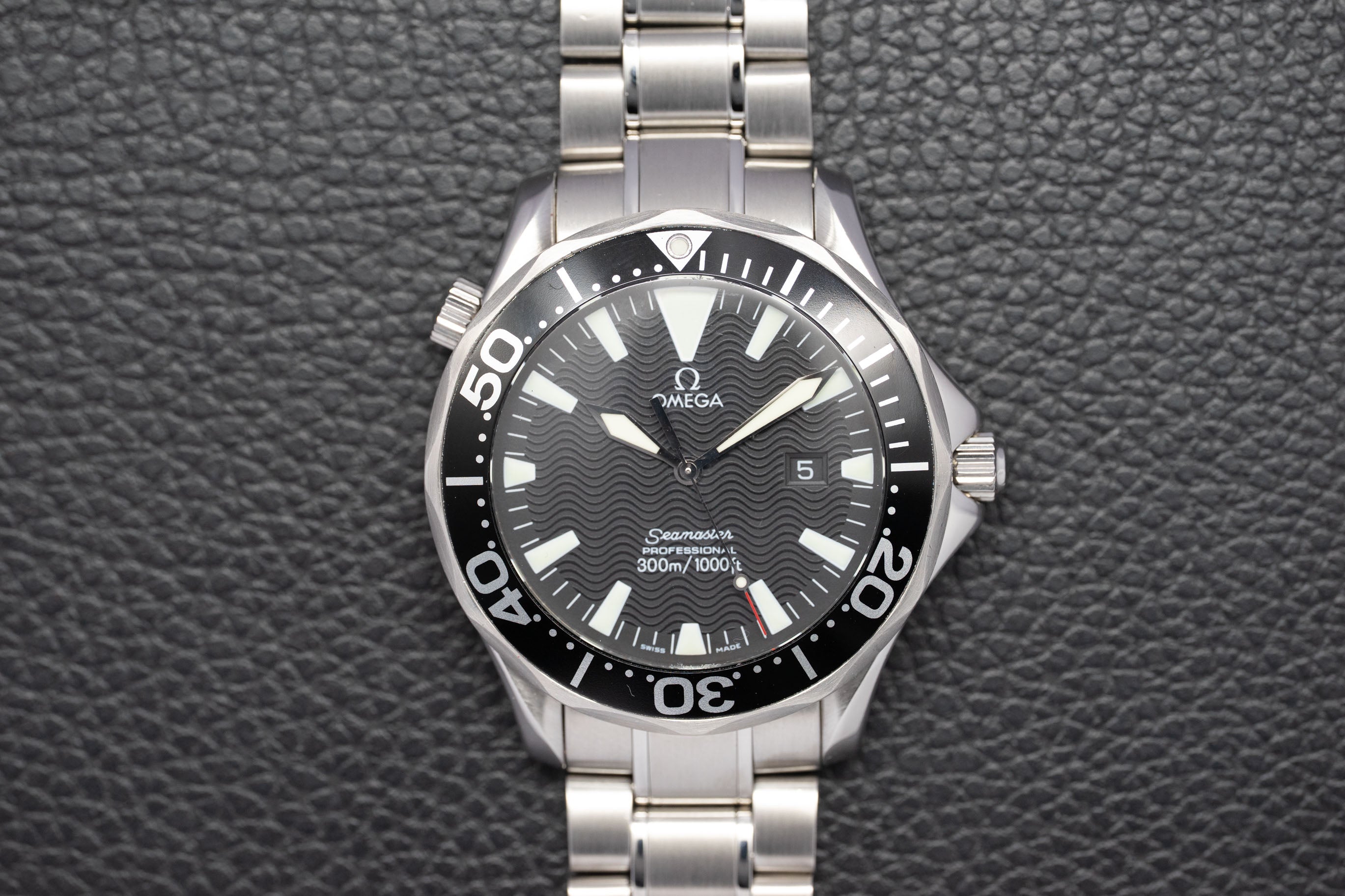 Omega Seamaster Diver 300 2264.50 Black Dial 1998