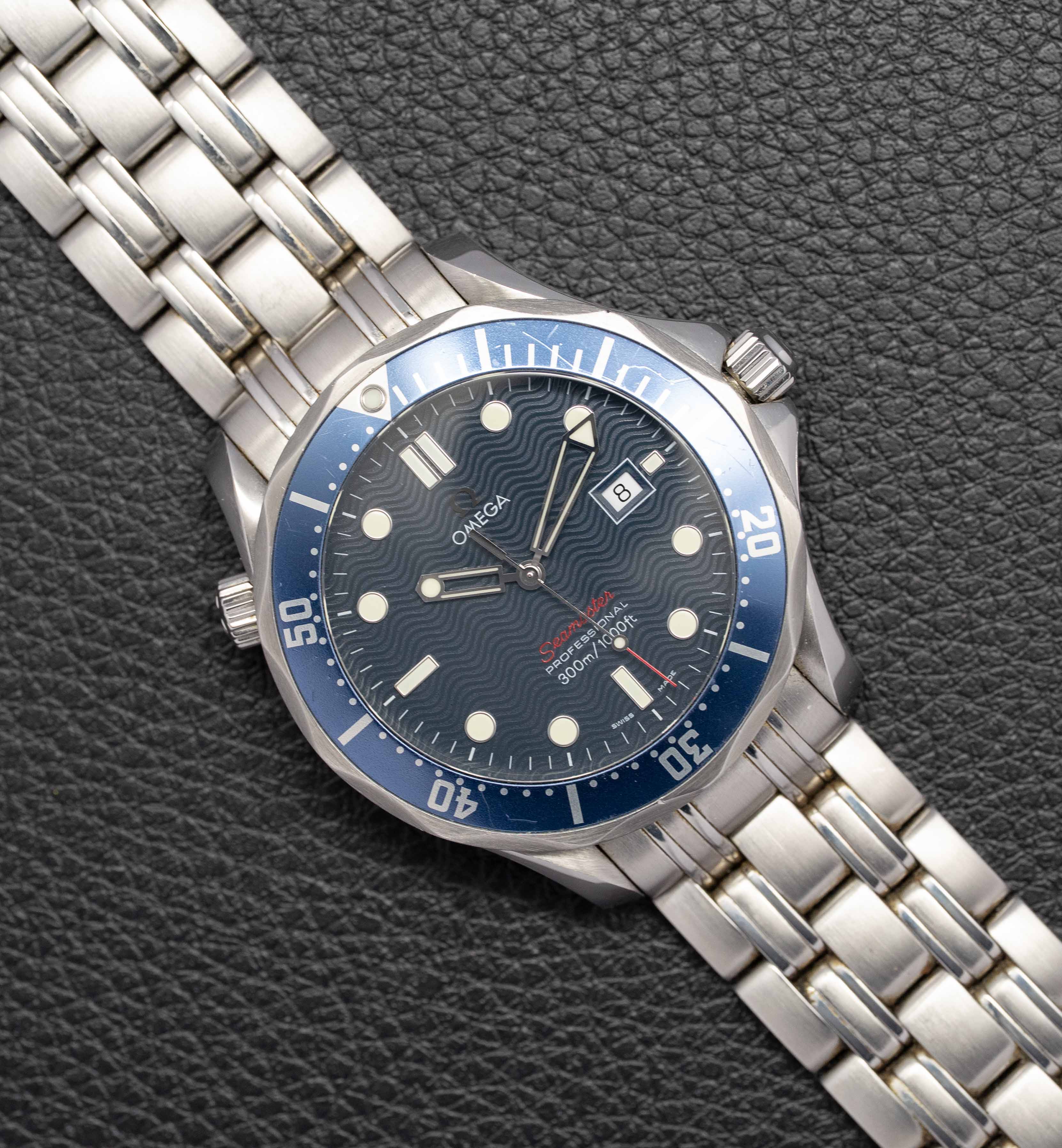 Omega Seamaster 300 2221.80 Blue Dial 2010