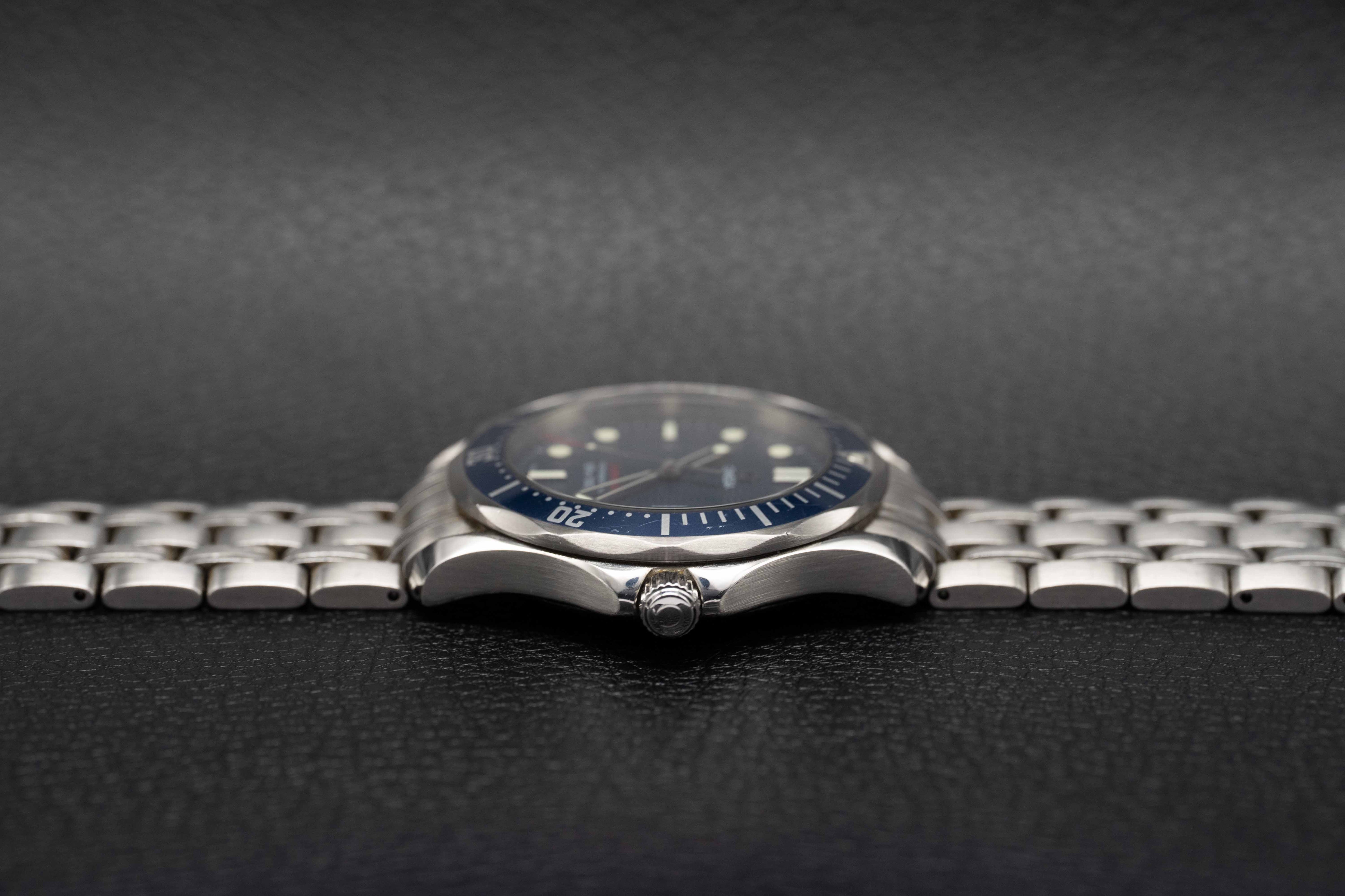 Omega Seamaster 300 2221.80 Blue Dial 2010
