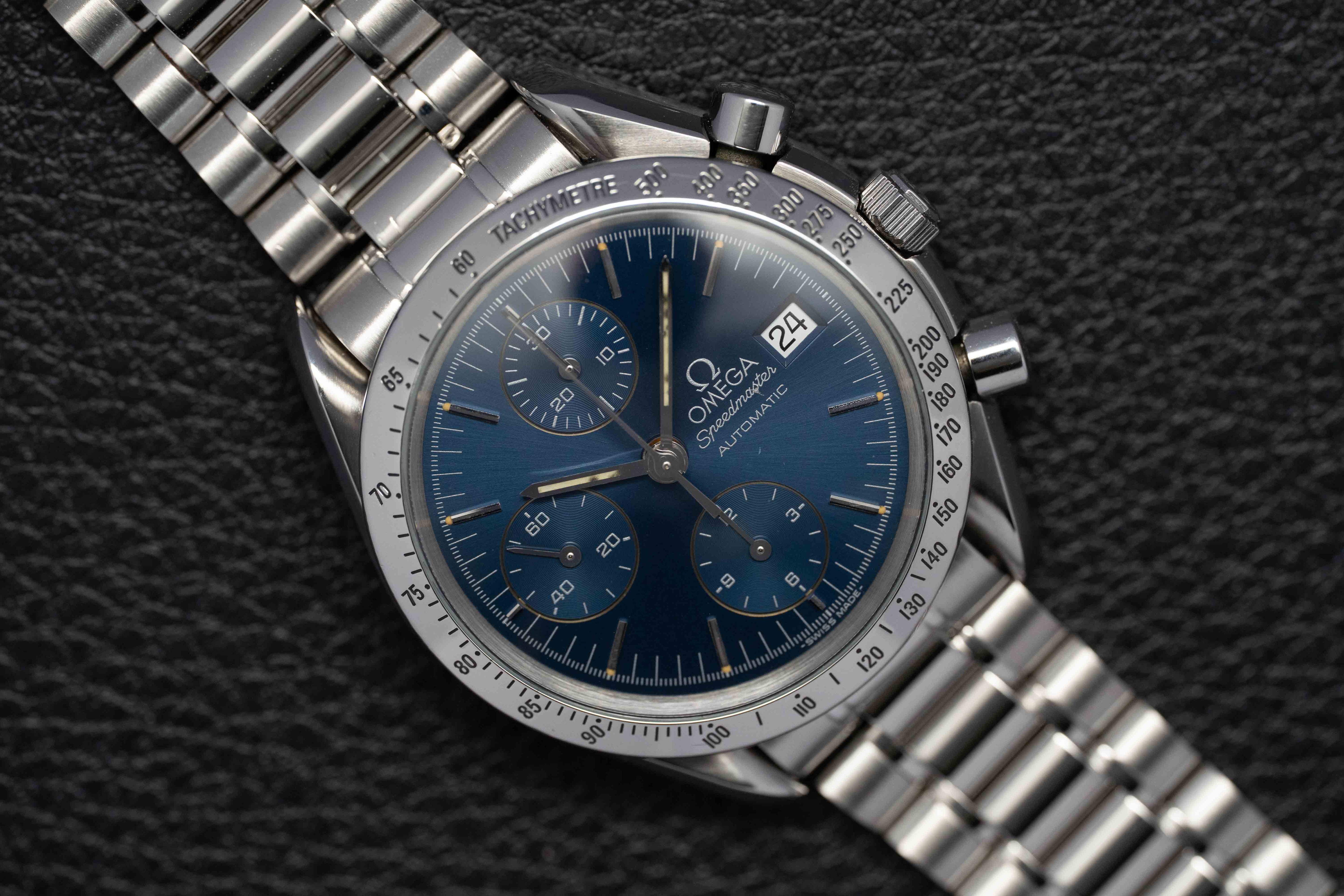 Omega Speedmaster Date 3511.80 Blue Dial 1993
