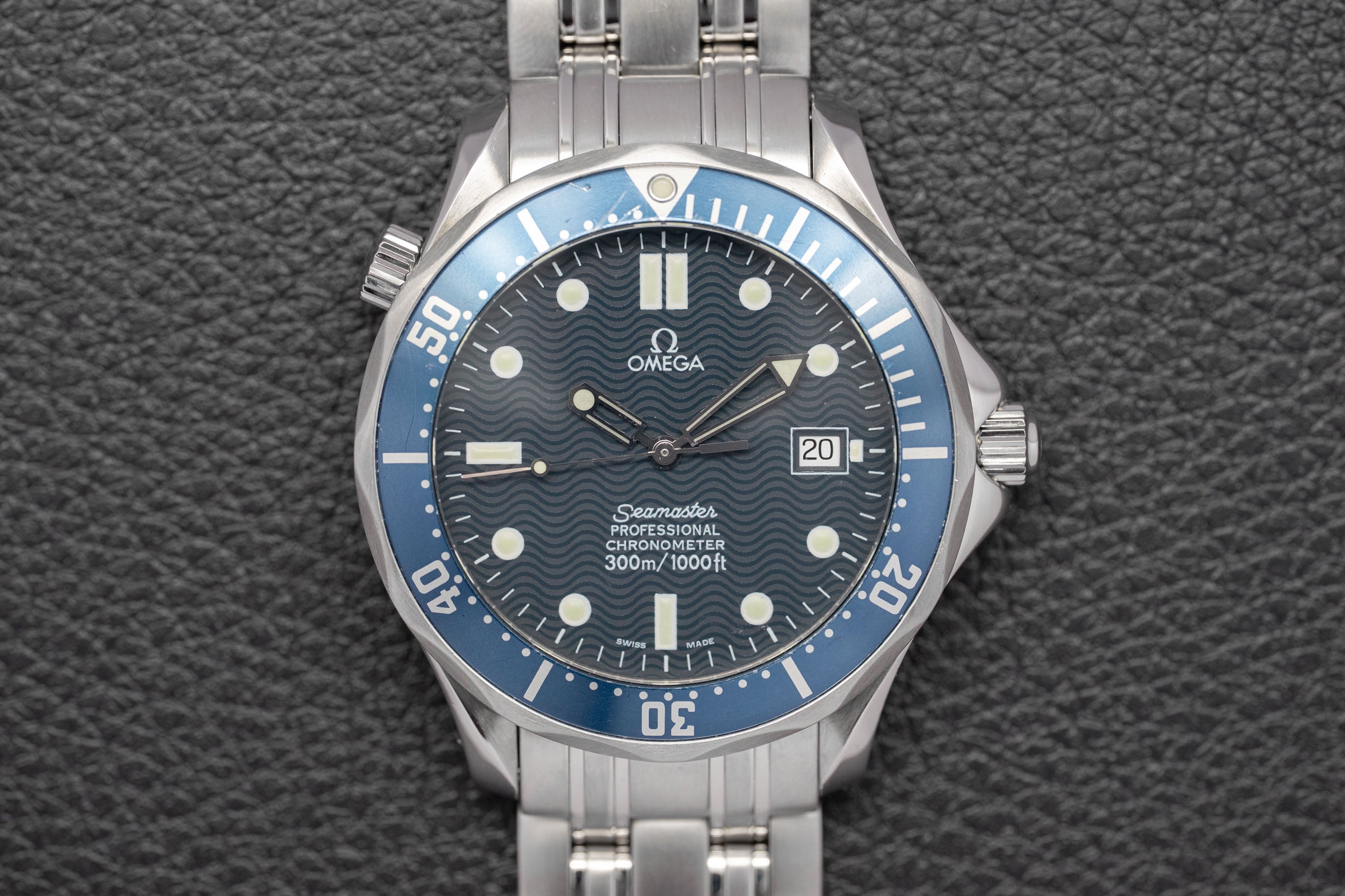 Omega Seamaster Diver 300 2531.80 Blue Dial 1999