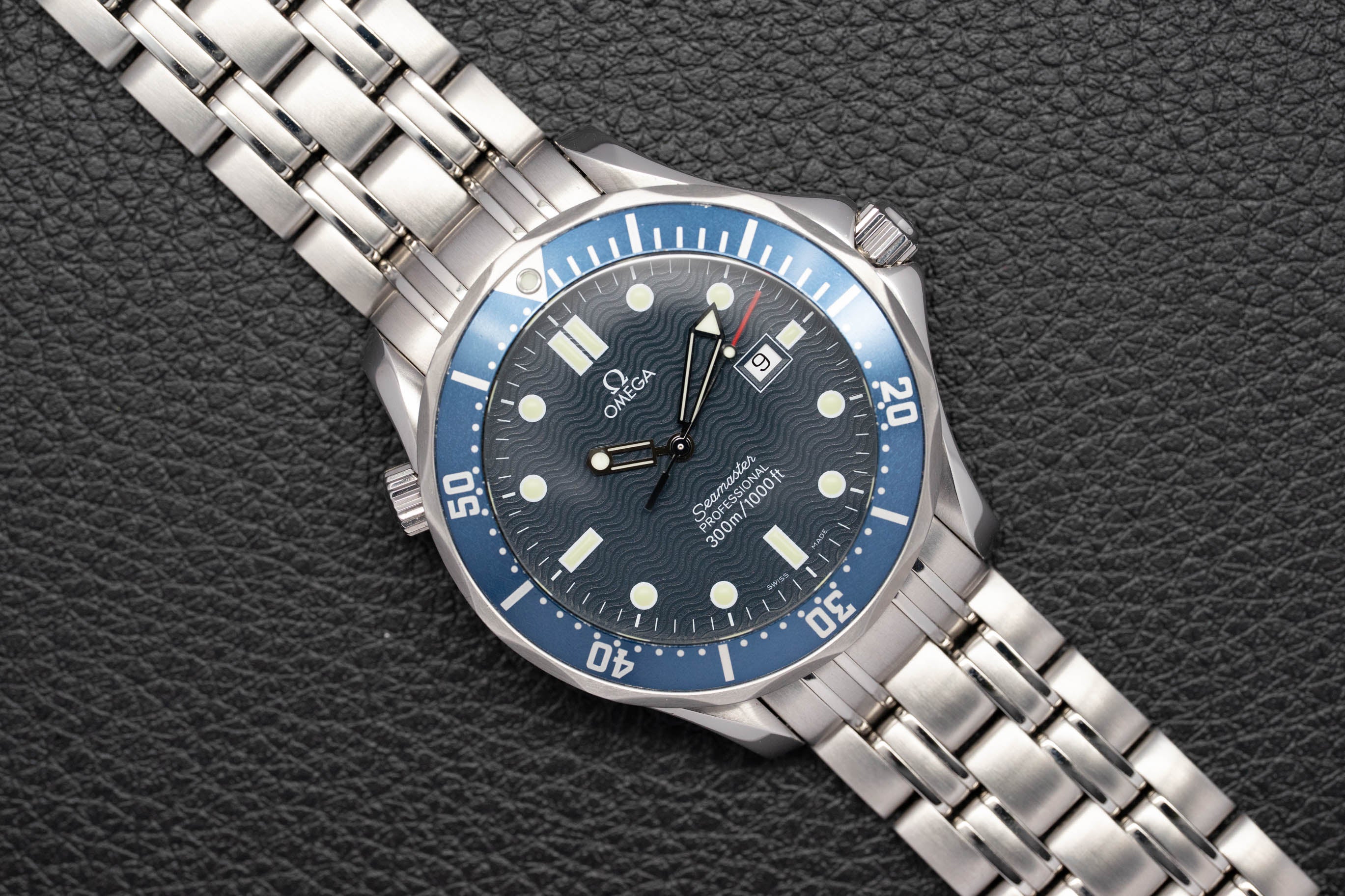 Omega Seamaster Diver 300 2541.80 Fullset 2000 Box+Papers