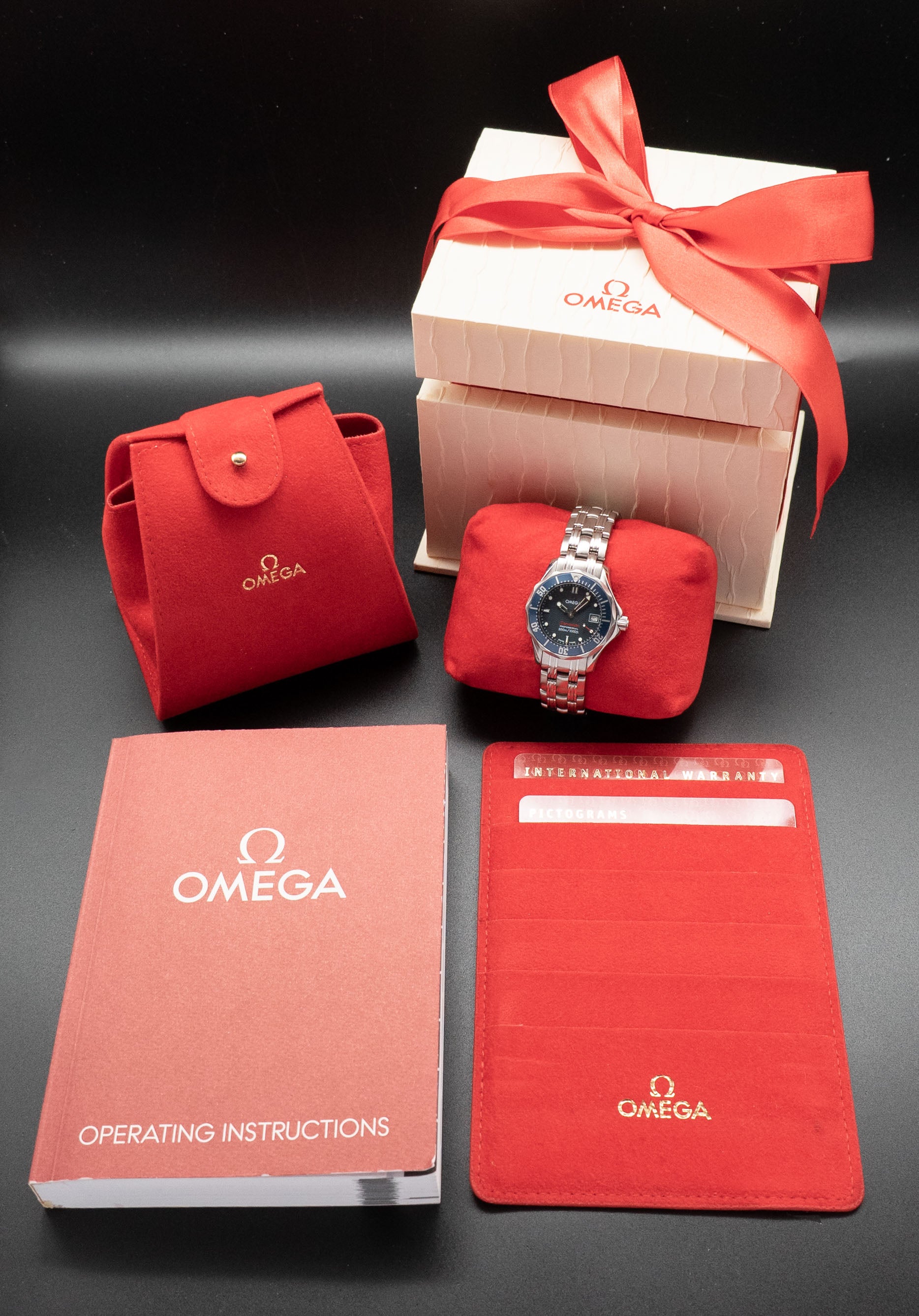 Omega Seamaster Diver 2224.80 Fullset 2006 Box+Papers
