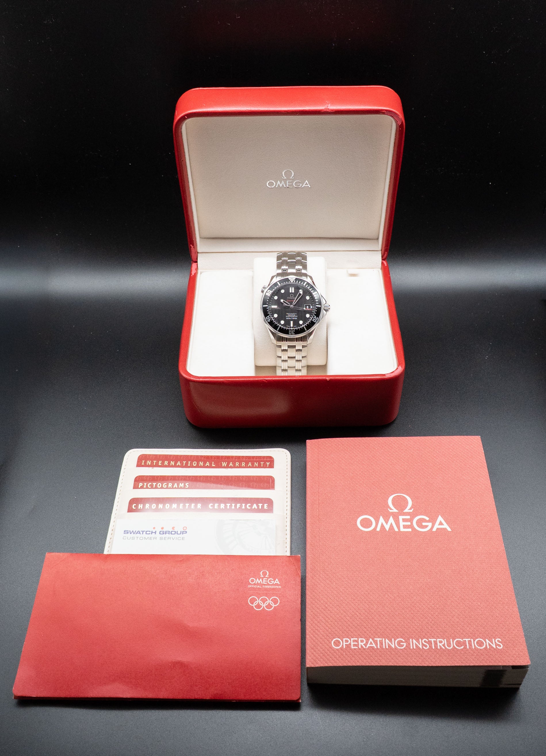 Omega Seamaster 300 212.30.41.20.01.002 Fullset 2011 Box+Papers