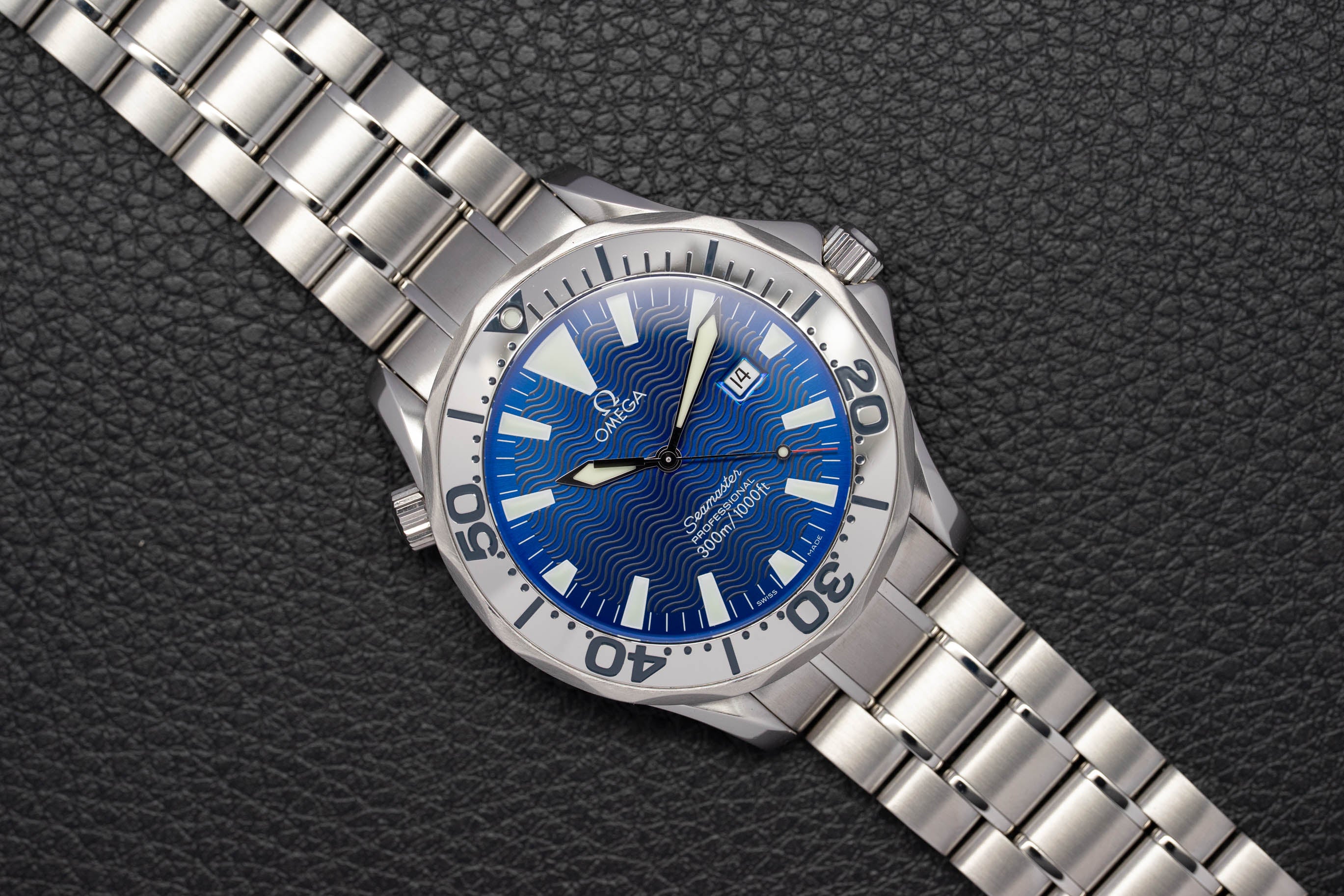 Omega Seamaster Diver 2265.80 Fullset 2001 Box+Papers