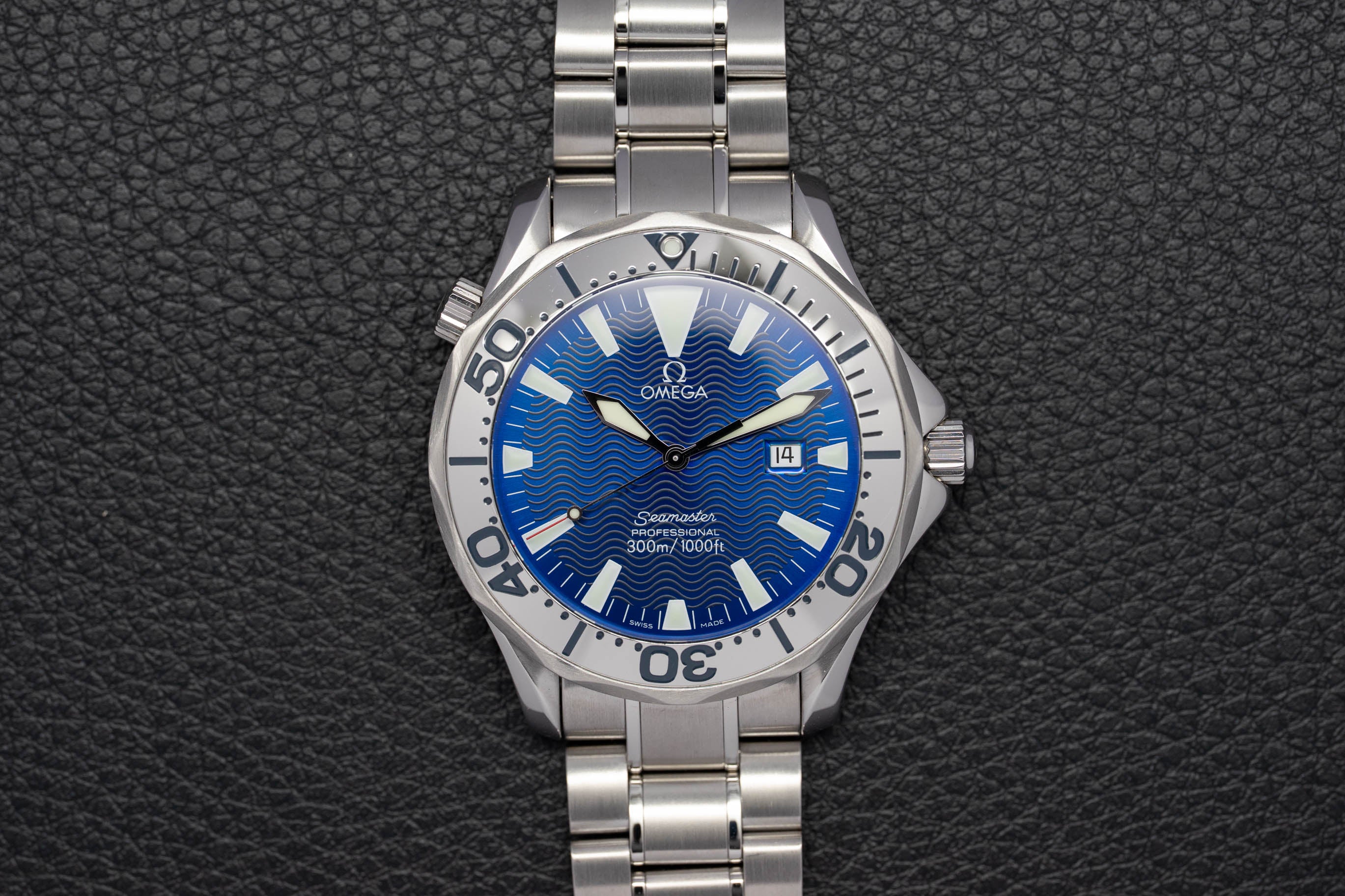 Omega Seamaster Diver 2265.80 Fullset 2001 Box+Papers
