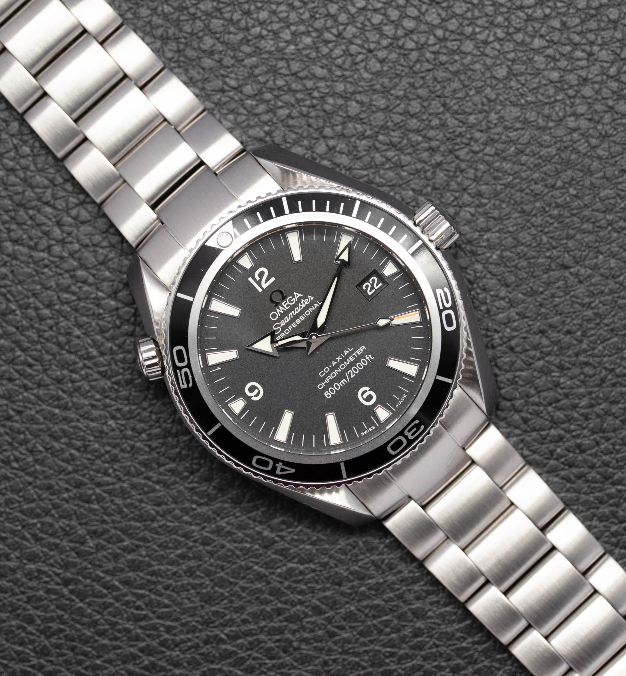 Omega Seamaster Planet Ocean 2201.50 Black Dial 2007