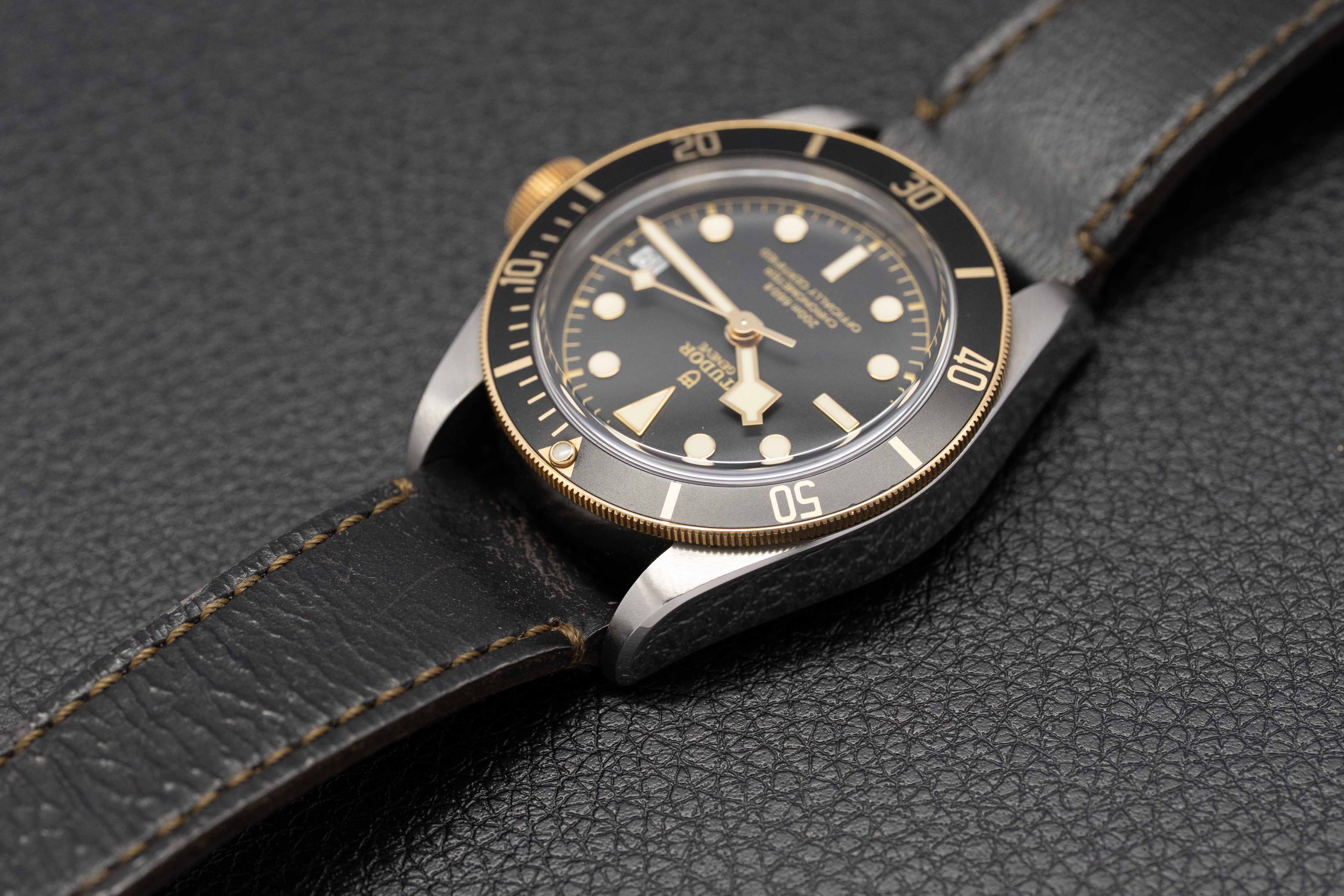 Tudor Black Bay S&G 79733N Black Dial Papers 2021