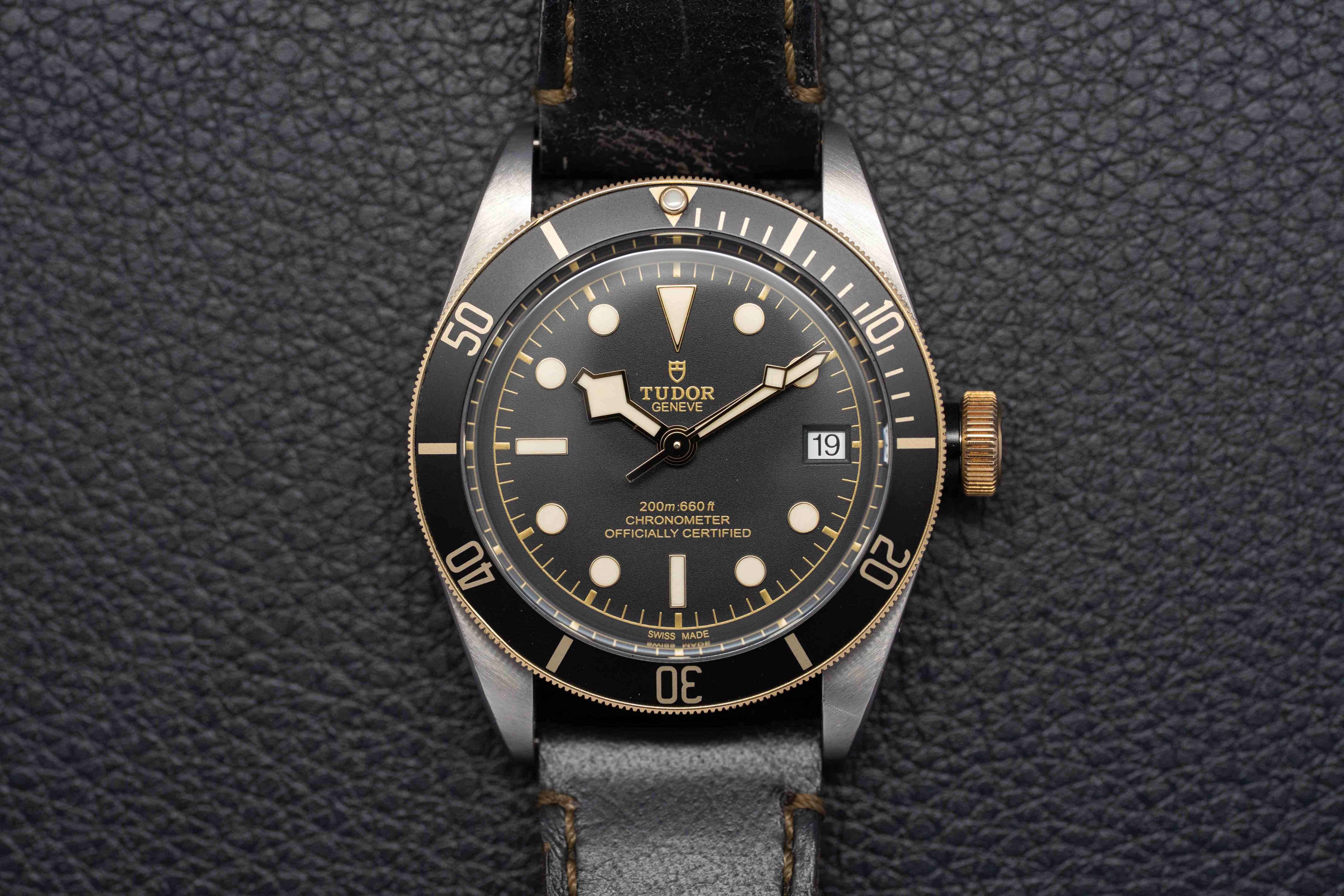 Tudor Black Bay S&G 79733N Black Dial Papers 2021