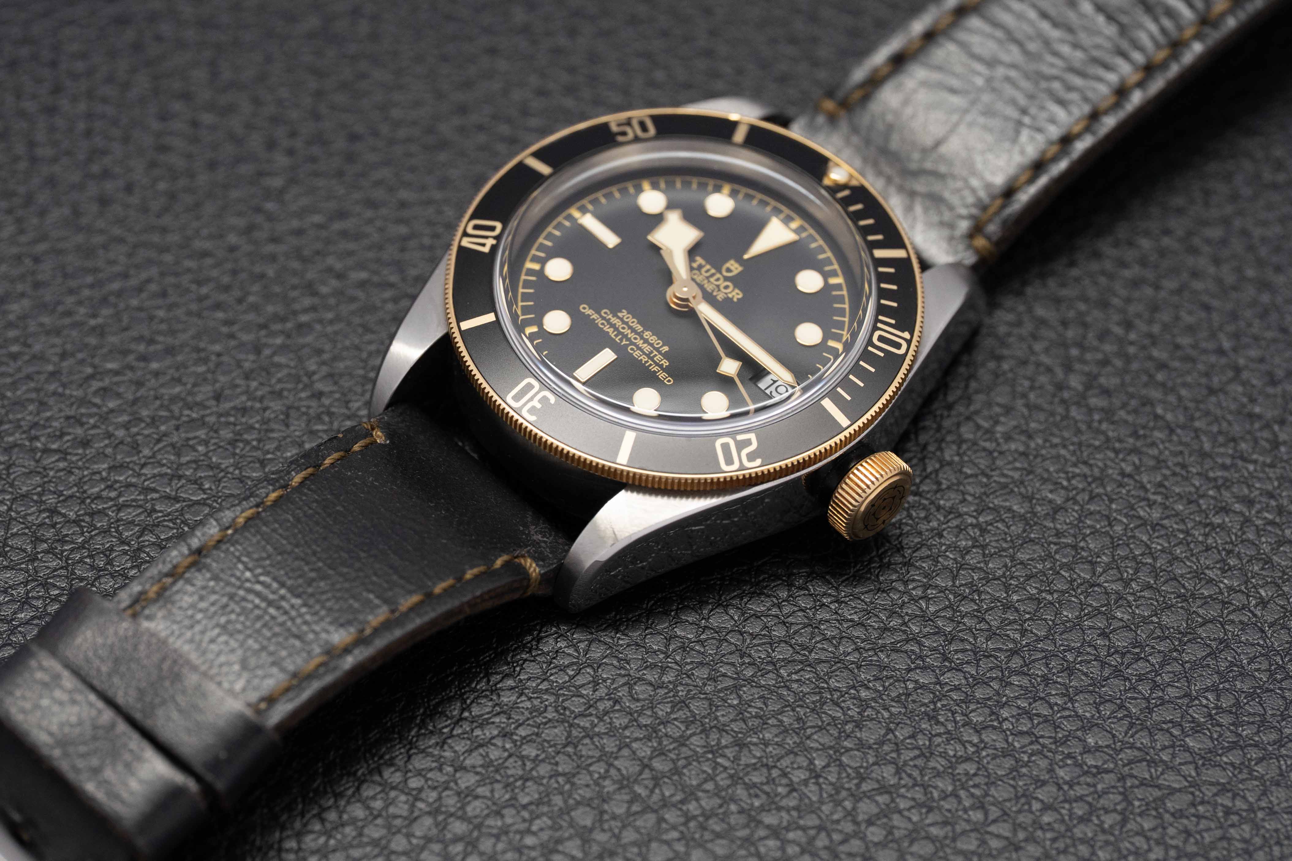 Tudor Black Bay S&G 79733N Black Dial Papers 2021