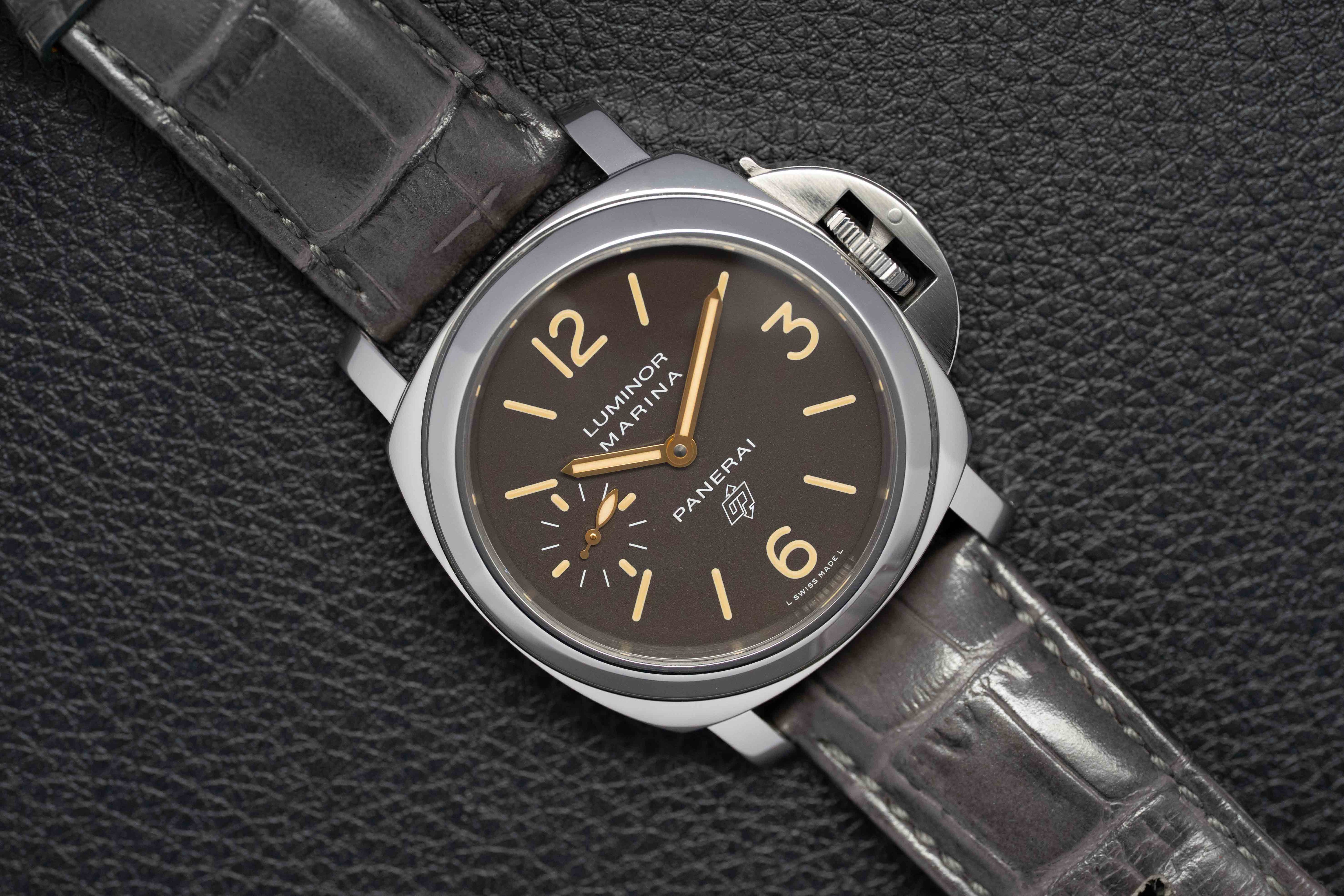 Panerai Luminor Marina 8 Days PAM00632 Black Dial Papers 2016